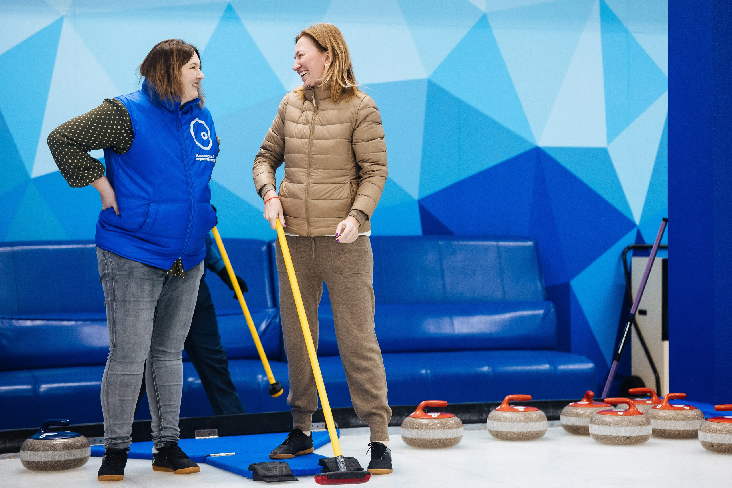 Корпоратив в кёрлинге. Свадебный и семейный фотограф Екатерина Иванова