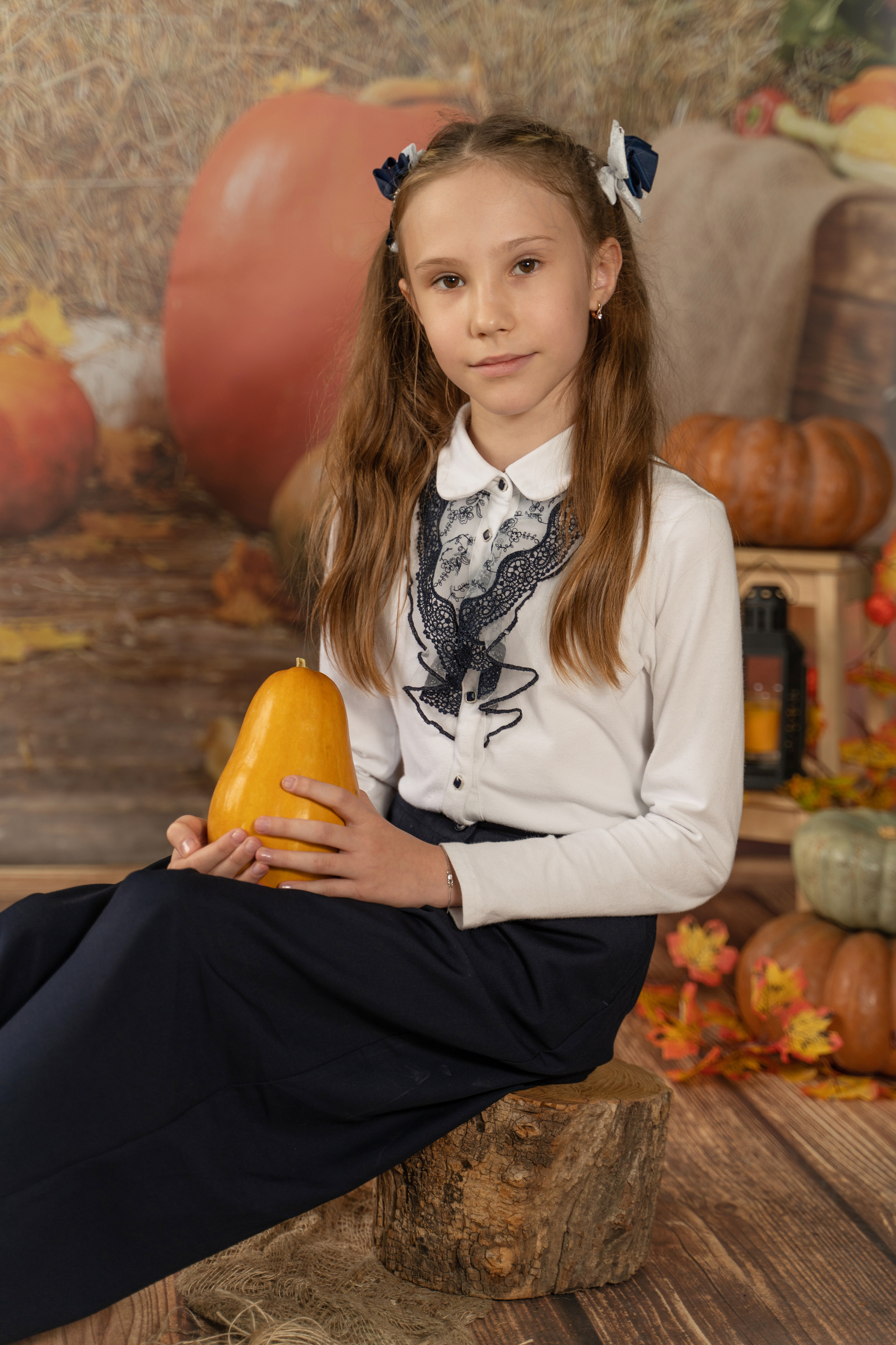 Осенний урожай. Детская выездная фотостудия. Фотограф новорождённых newborn, годовасие