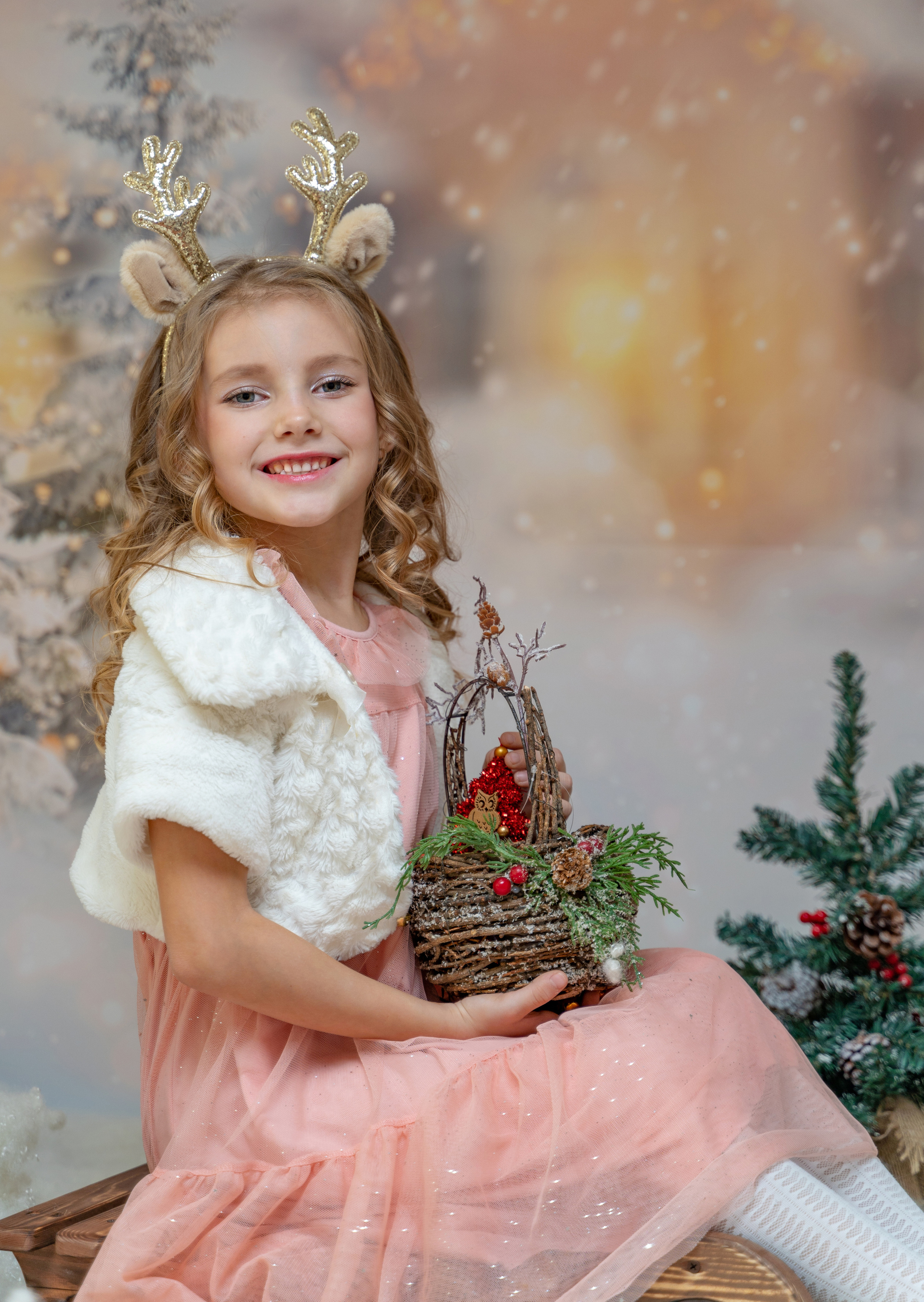 НОВОГОДНИЙ. Детская выездная фотостудия. Фотограф новорождённых newborn, годовасие