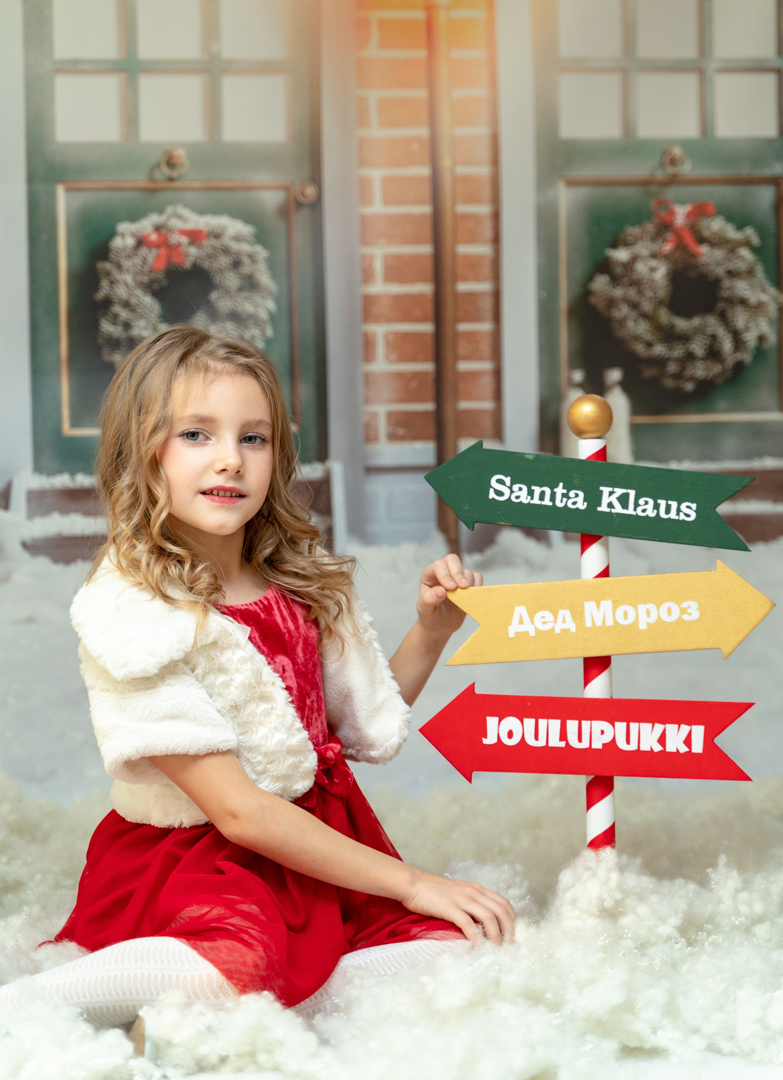 НОВОГОДНИЙ. Детская выездная фотостудия. Фотограф новорождённых newborn, годовасие