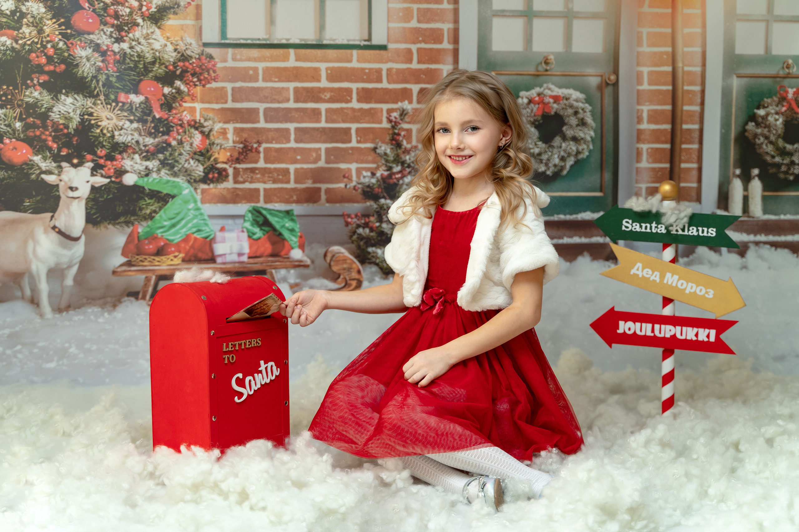 НОВОГОДНИЙ. Детская выездная фотостудия. Фотограф новорождённых newborn, годовасие