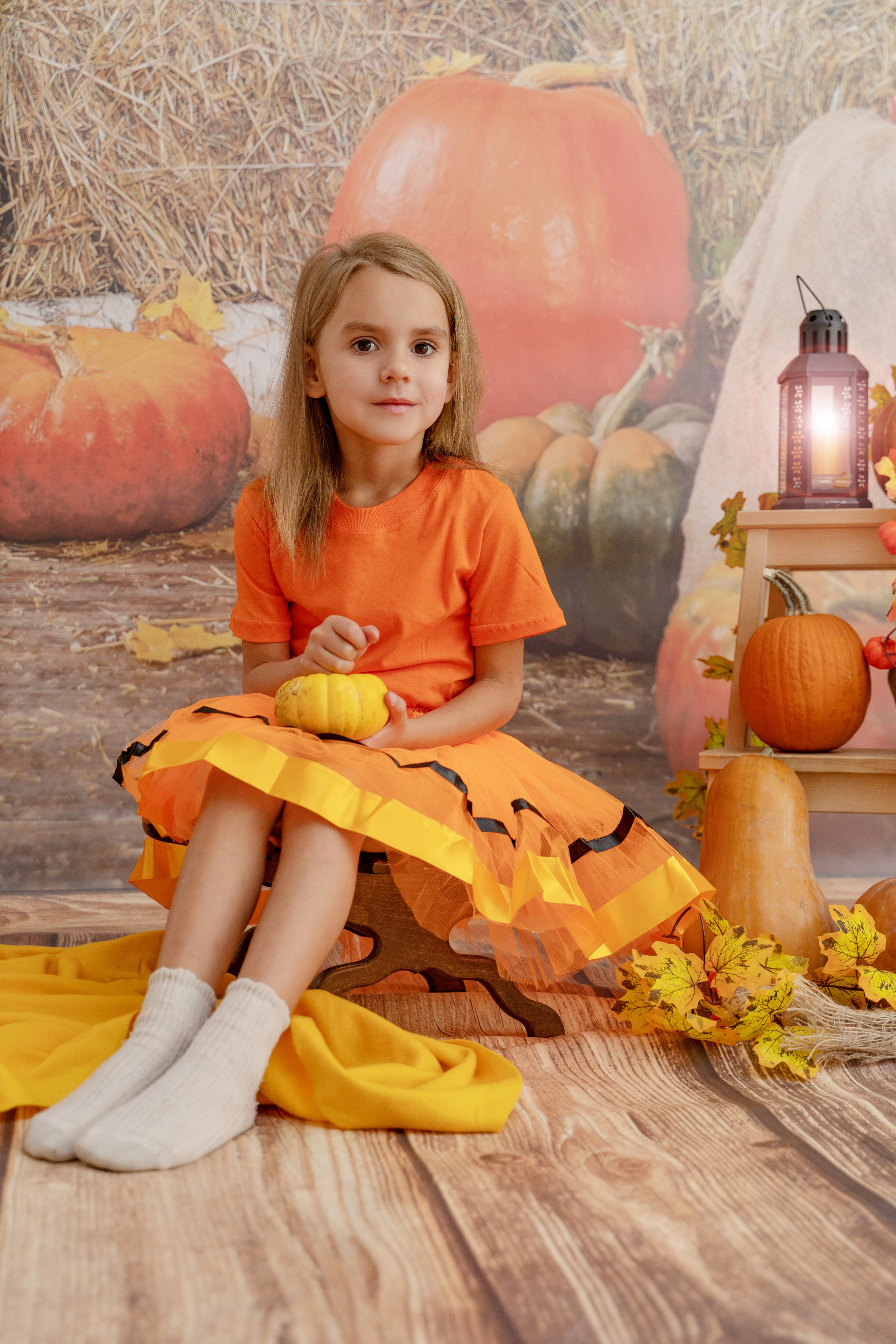 Осенний урожай. Детская выездная фотостудия. Фотограф новорождённых newborn, годовасие