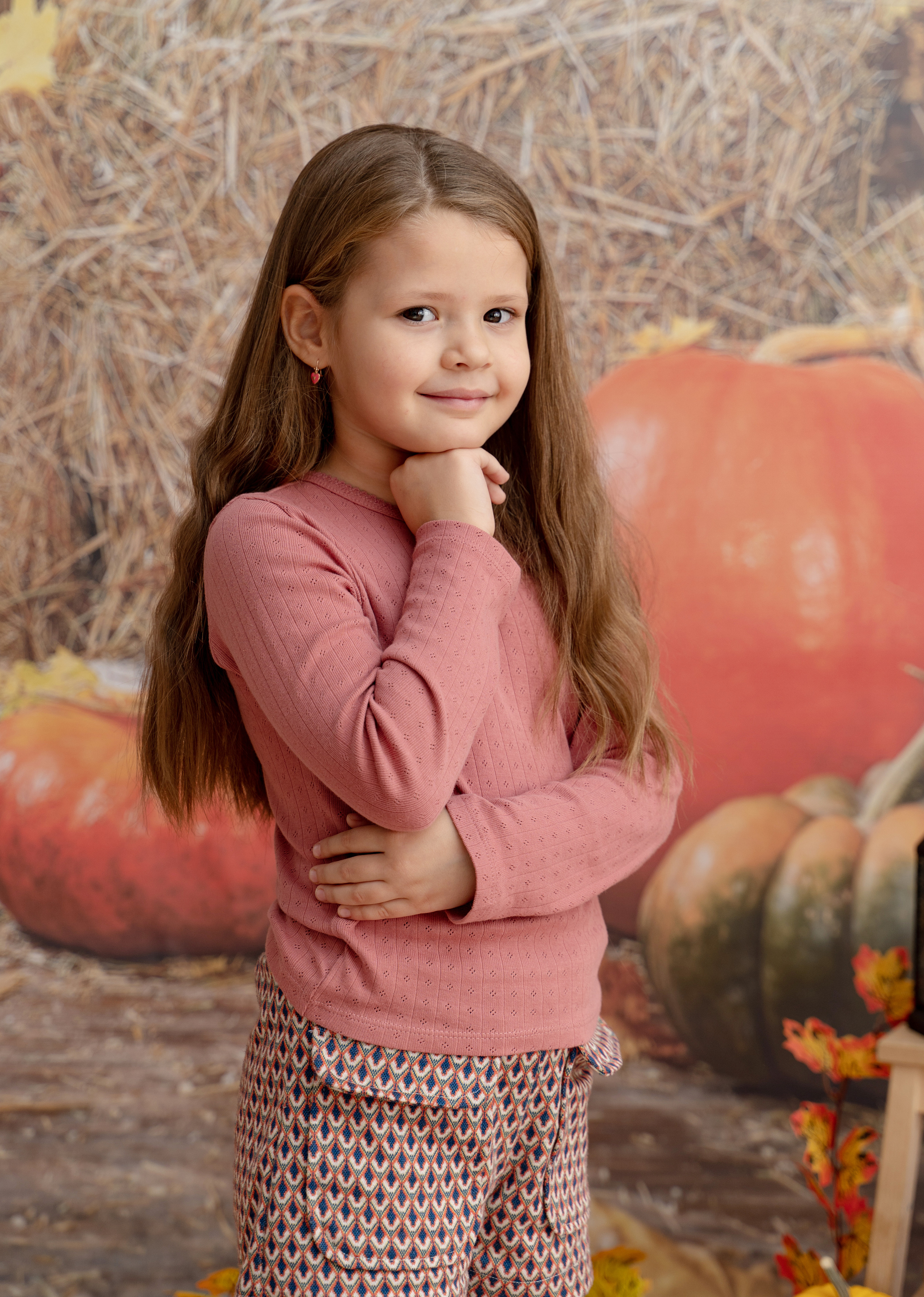 Осенний урожай. Детская выездная фотостудия. Фотограф новорождённых newborn, годовасие