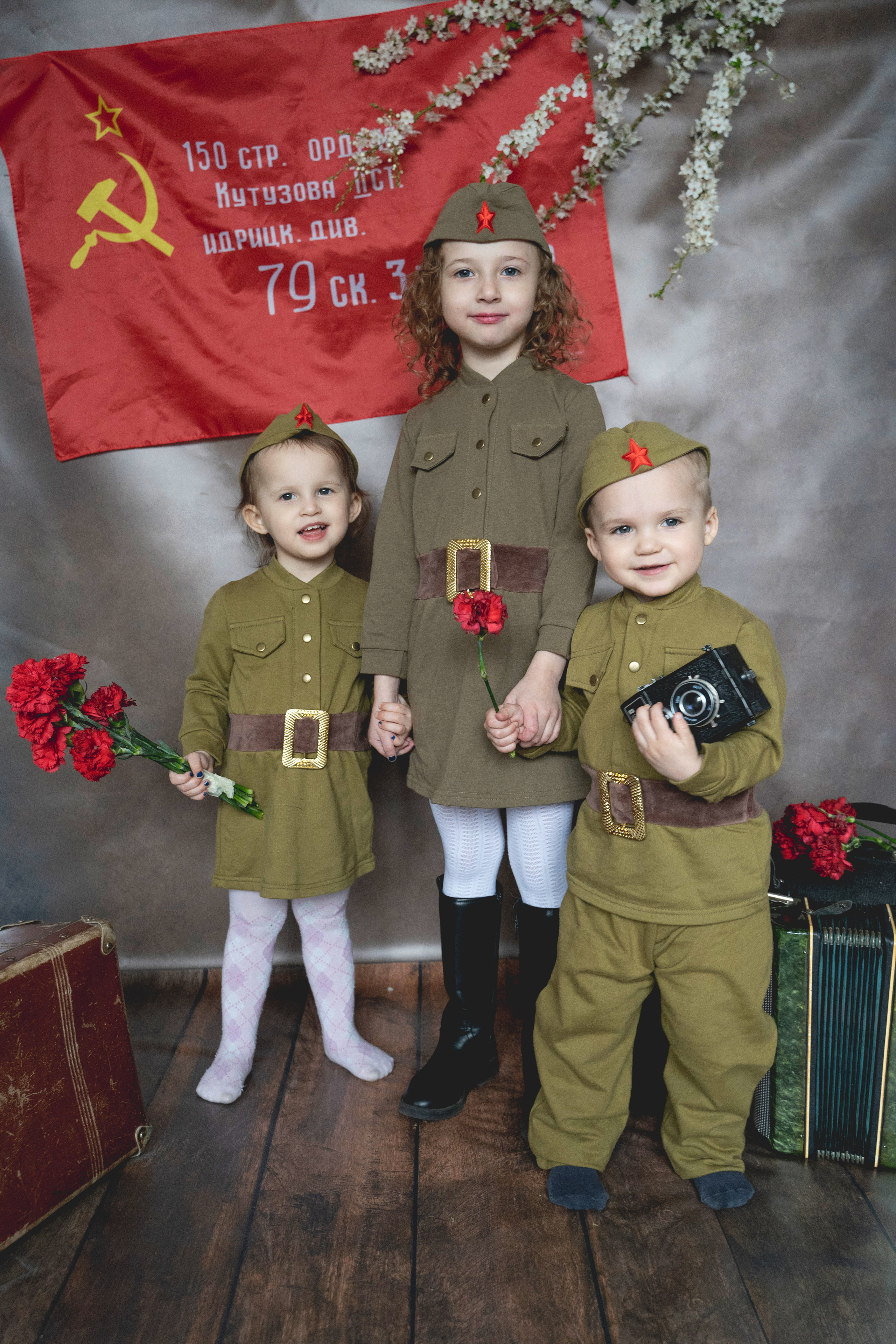 ДЕНЬ ПОБЕДЫ. Детская выездная фотостудия. Фотограф новорождённых newborn, годовасие