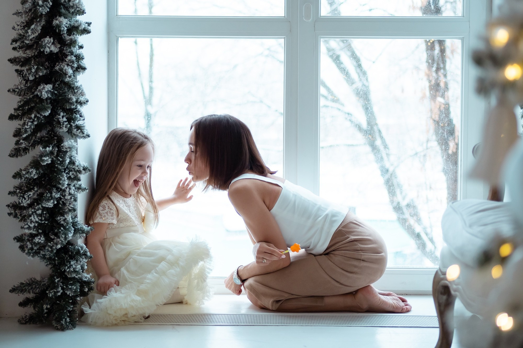 Наташа и Настя. Семейный фотограф Варвара Сорока в городе Москве