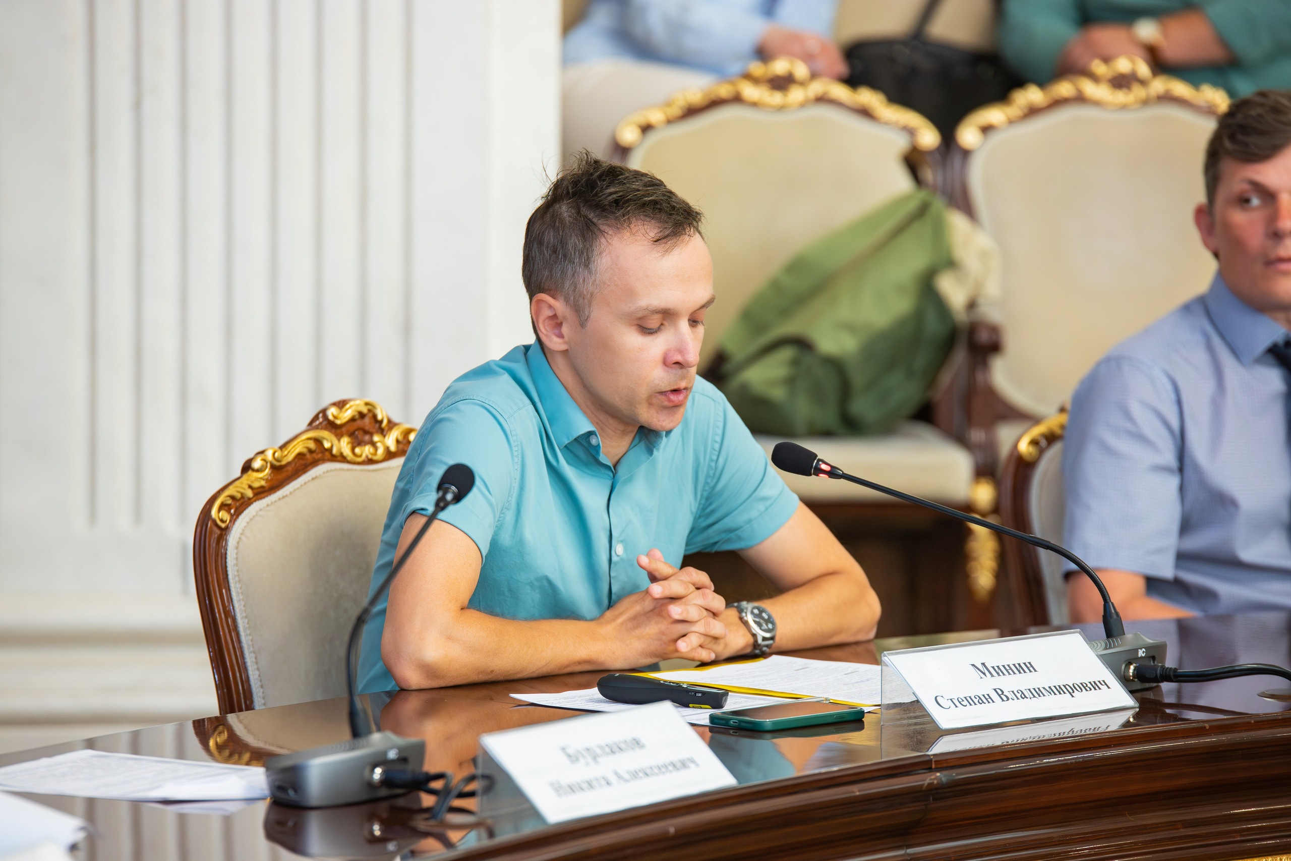 Бизнес конференция между крупным бизнесом и малым. Фотограф Александр Поздняков  Новосибирск