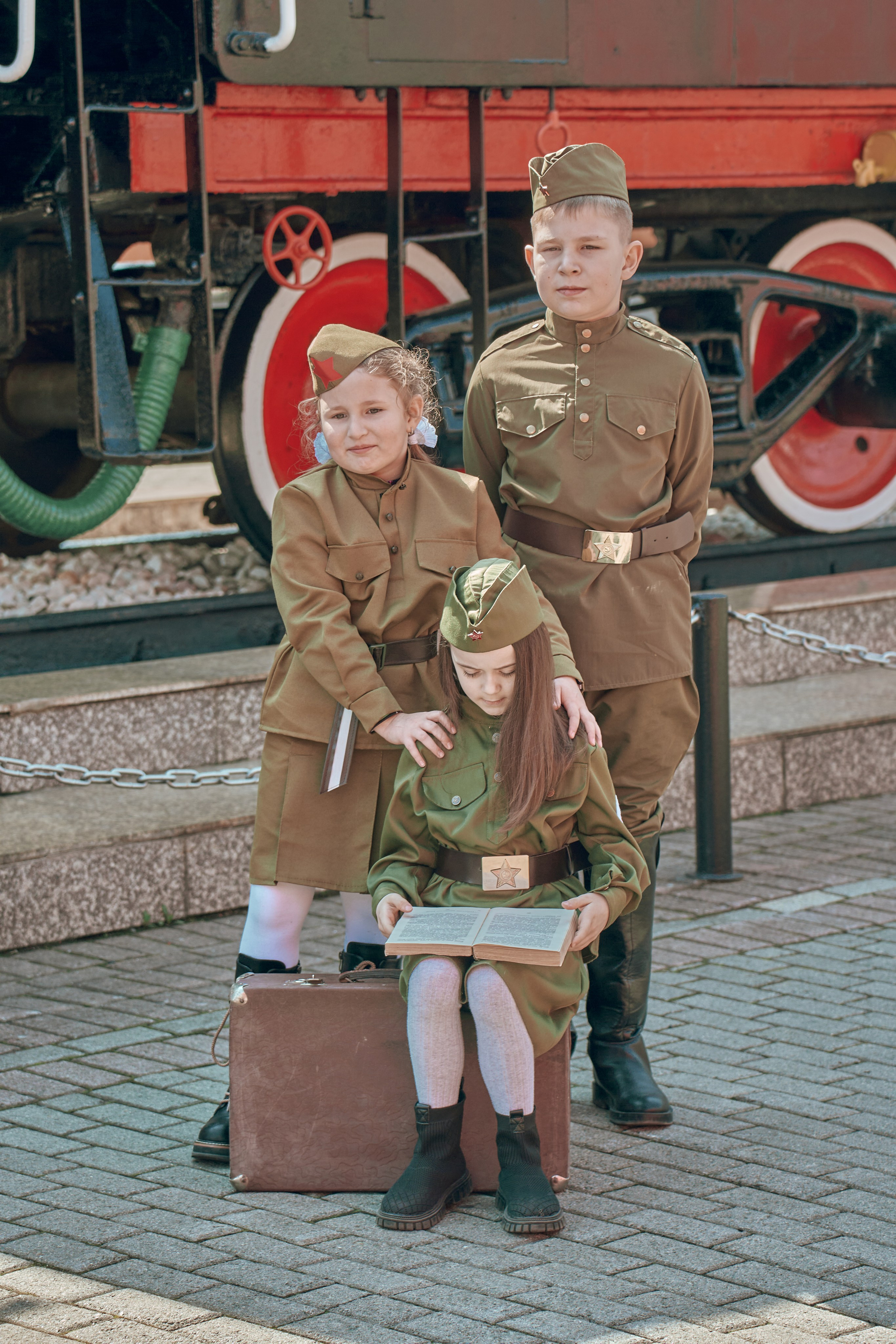 Поезд Победы!. Фотограф во Владивостоке