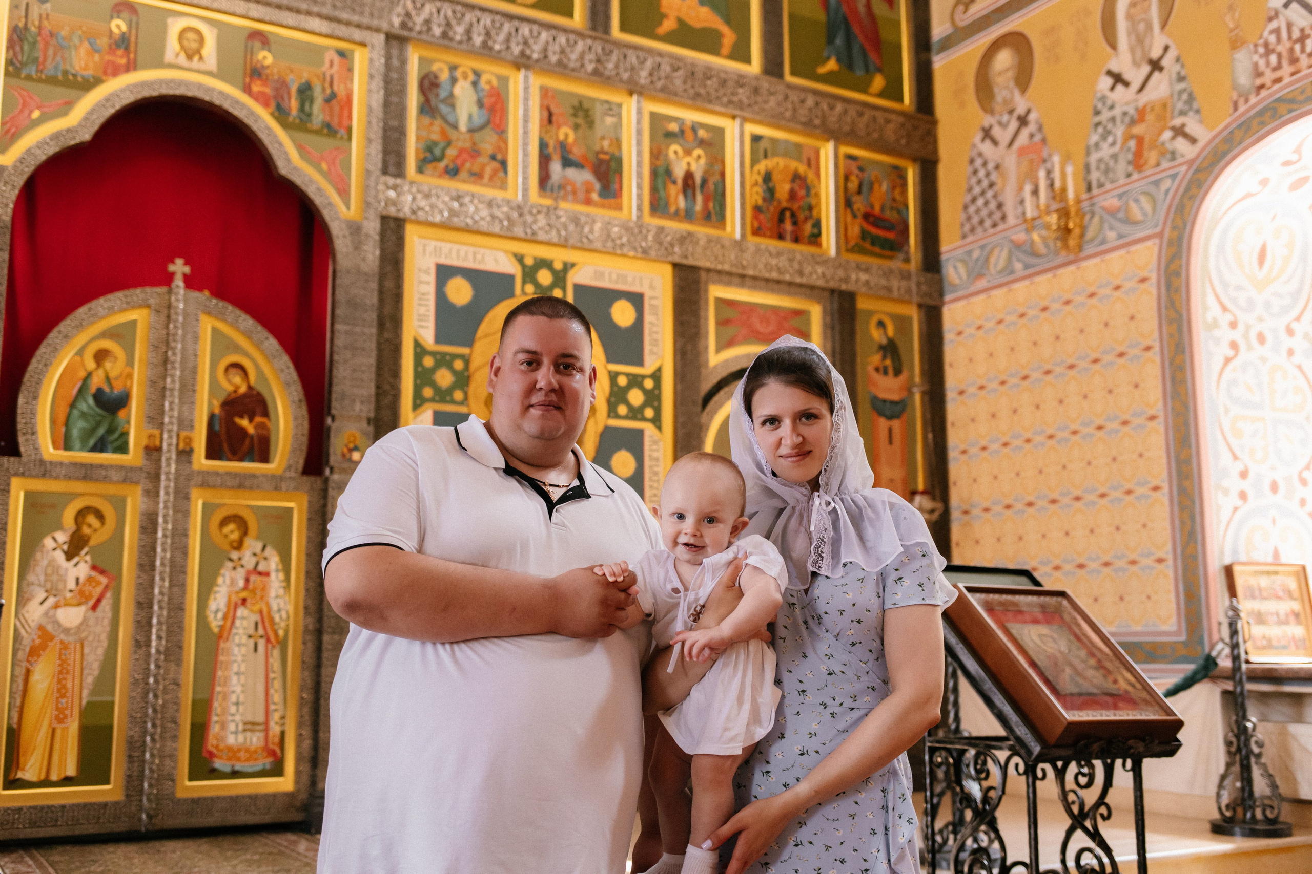 Крещение Егора. Семейный и детский фотограф в Нижнем Новгороде Буслаева Мария