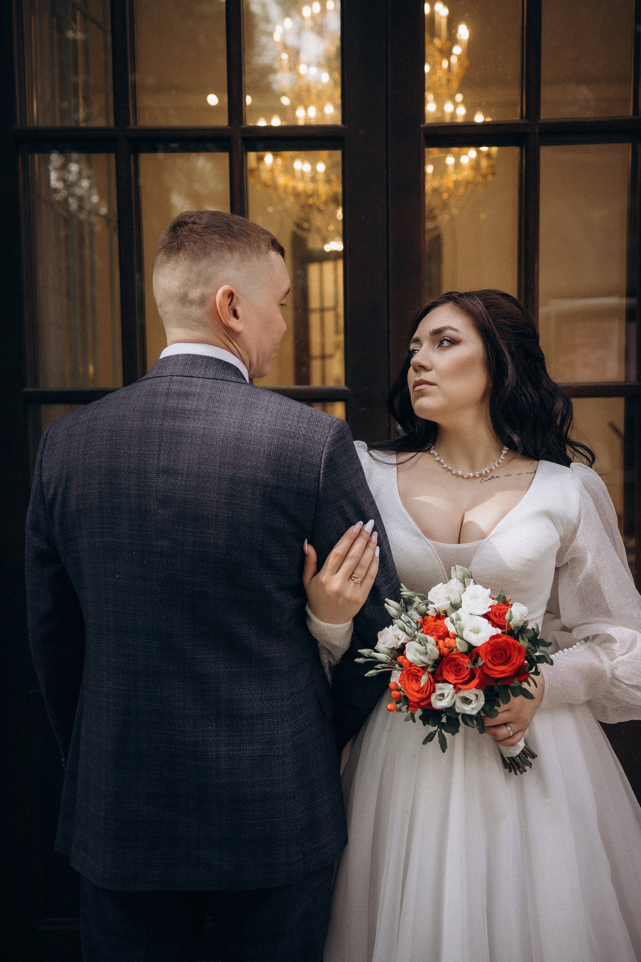 Свадебная фотосессия в парке Царицыно города Москвы