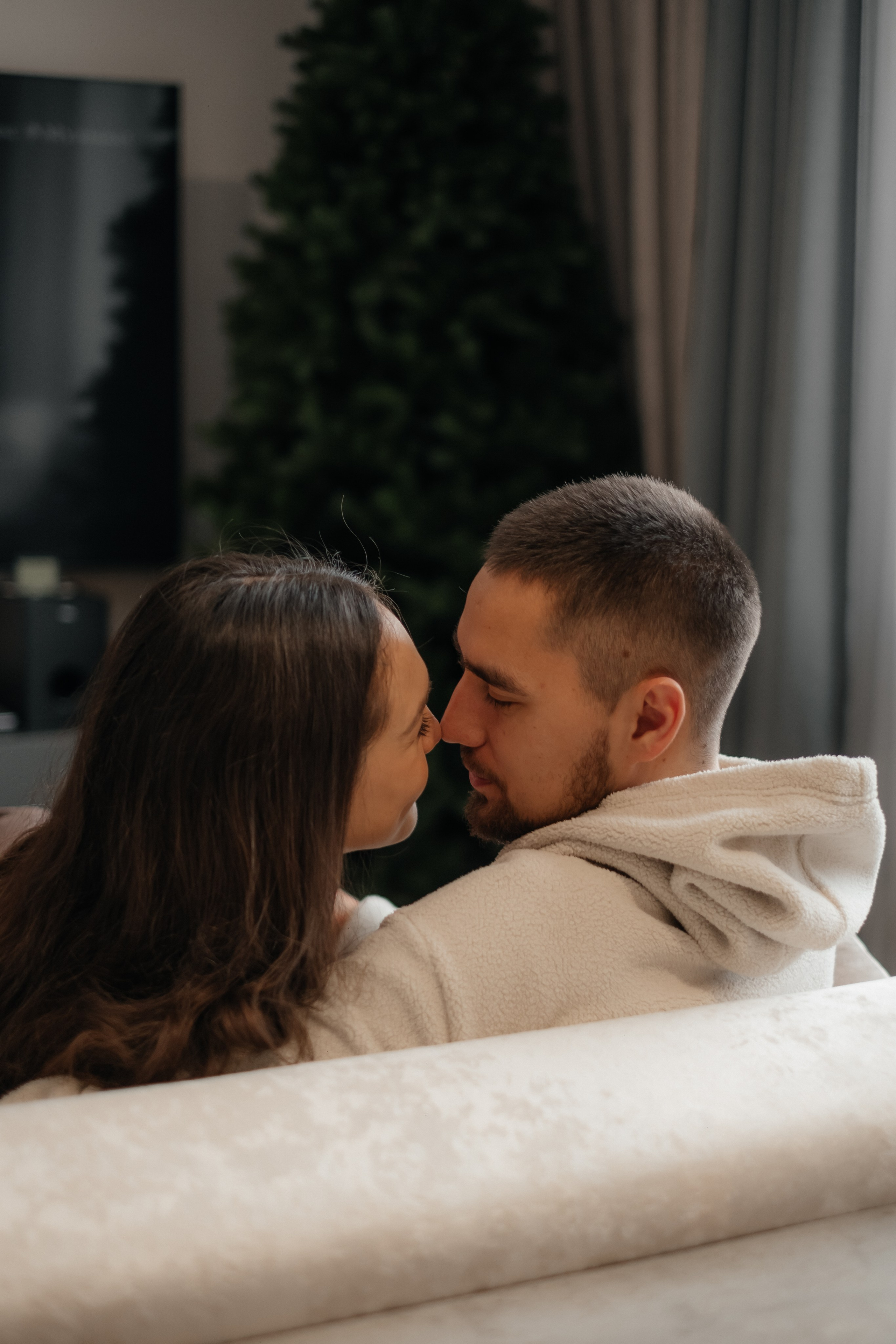 Катя, Саша и Еся | домашняя съемка. Фотограф в Новосибирске Диана Ильиных