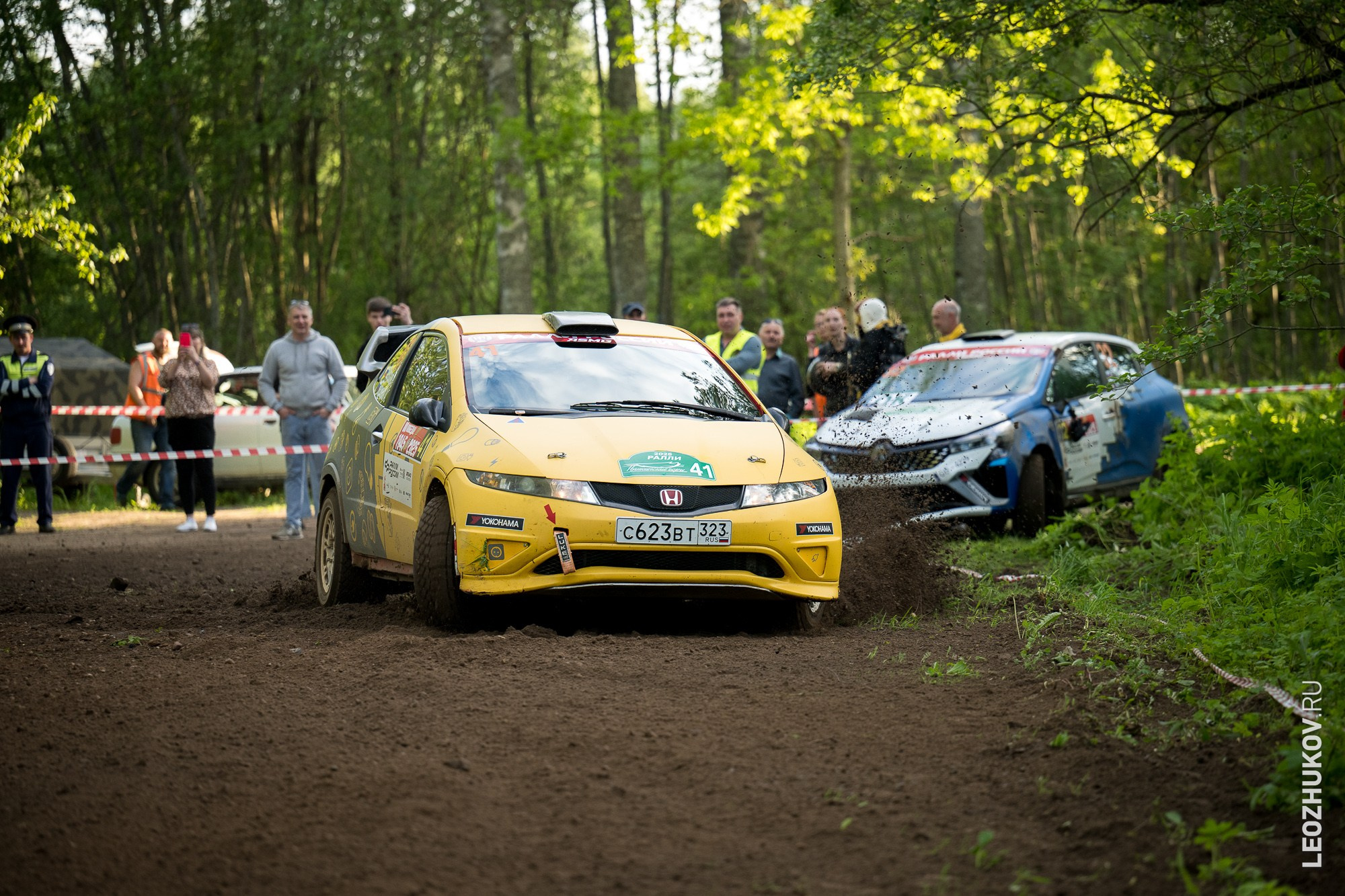 Rally Pushkinskie gory 2025. Sports photographer Leonid Zhukov