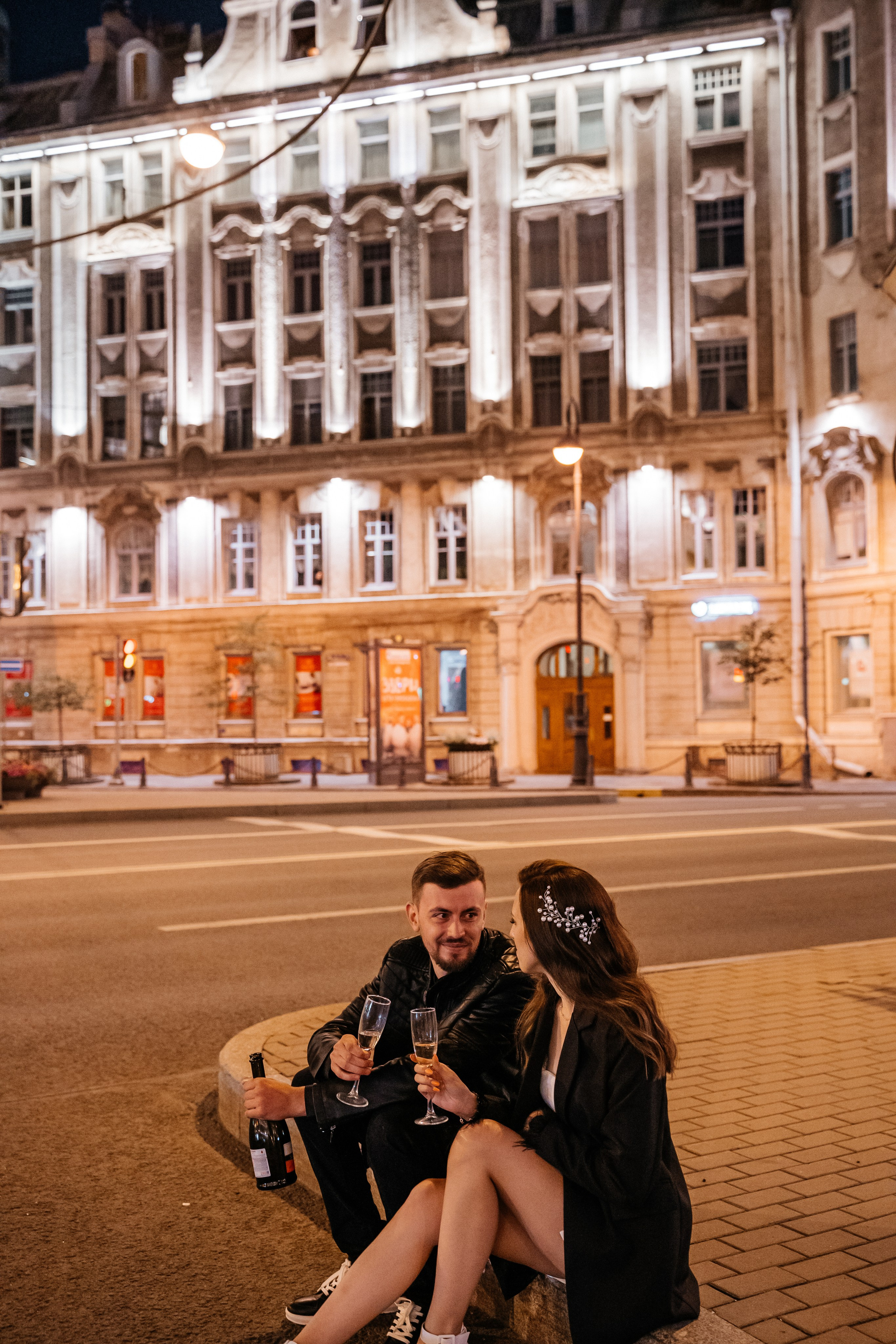 Love story «Night Petersburg». Свадебные фотограф и видеограф Наталья и Анатолий Новиковы СПб