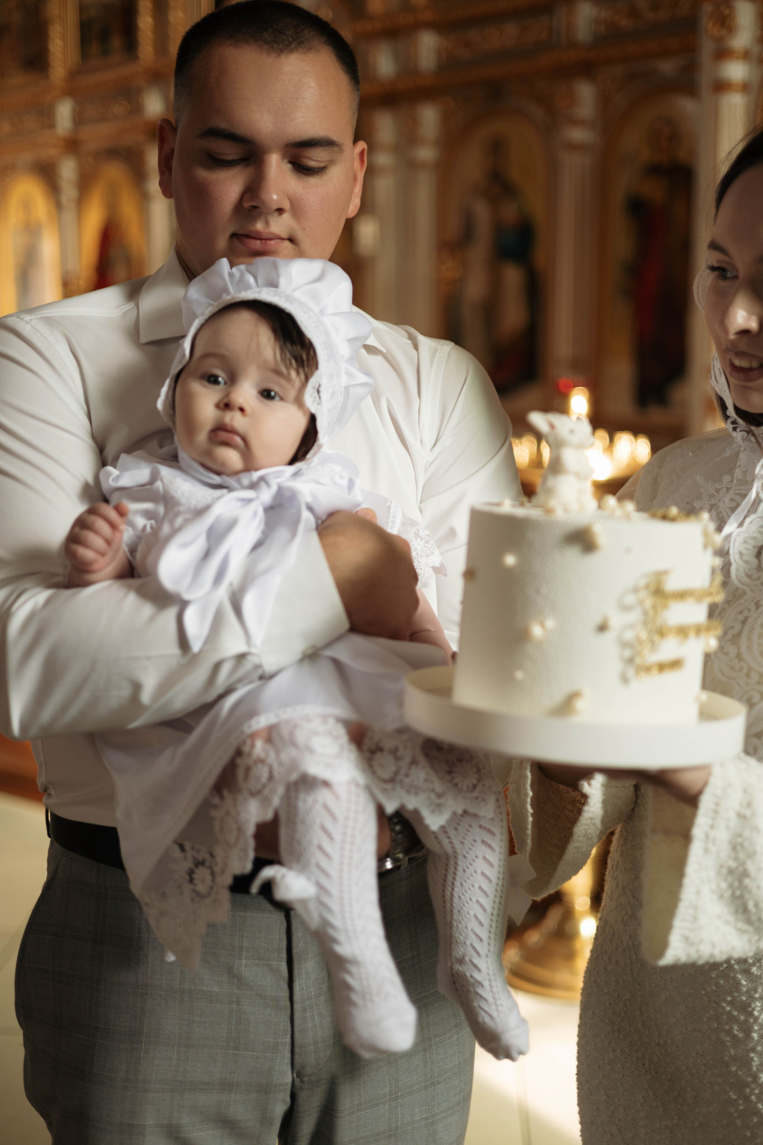 Таинство Крещения Есении. Фотограф Сальск Катерина