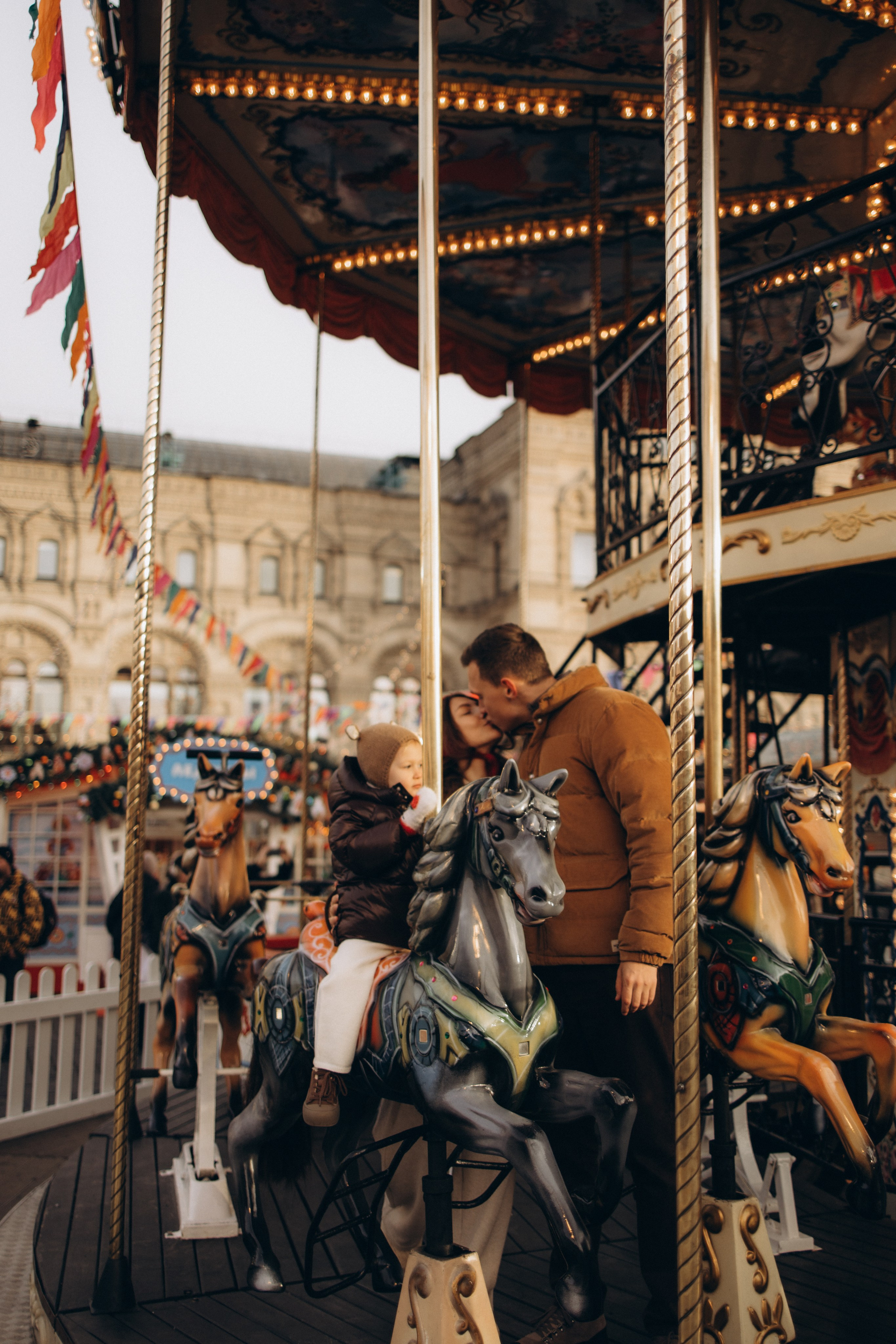Новый год на ярмарке. Семейный фотограф Москва Наталия Осьмакова