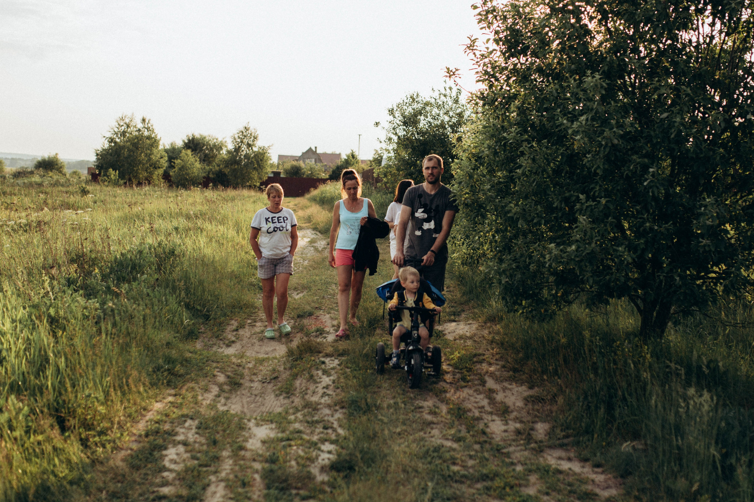 У бабушки в деревне. Фотограф новорожденных Серпухов, Протвино, Москва I Марина Бурмистрова
