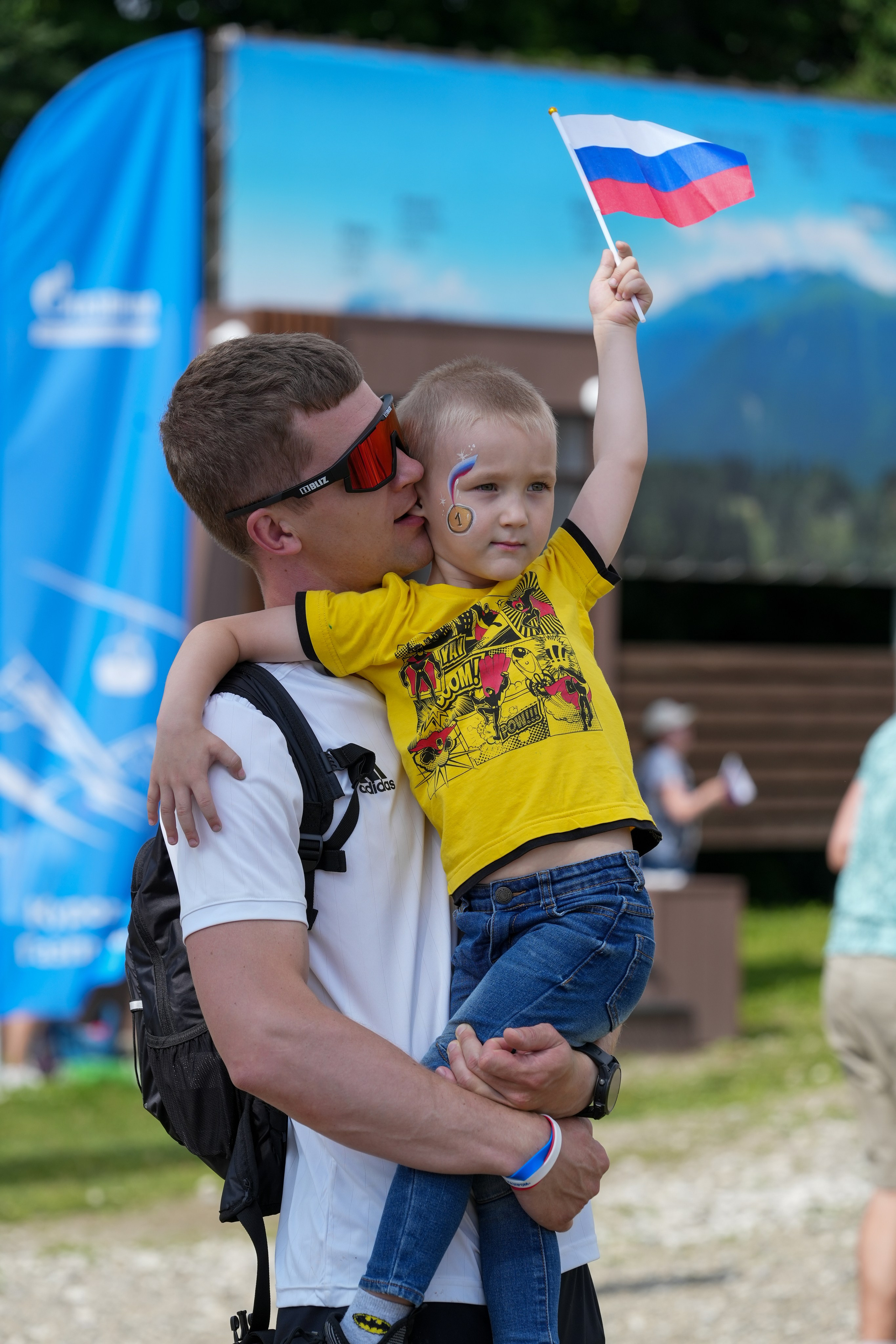 День России на курорте Газпром 2023. Репортажный фотограф в Красной Поляне и Сочи Павлюченко Екатерина