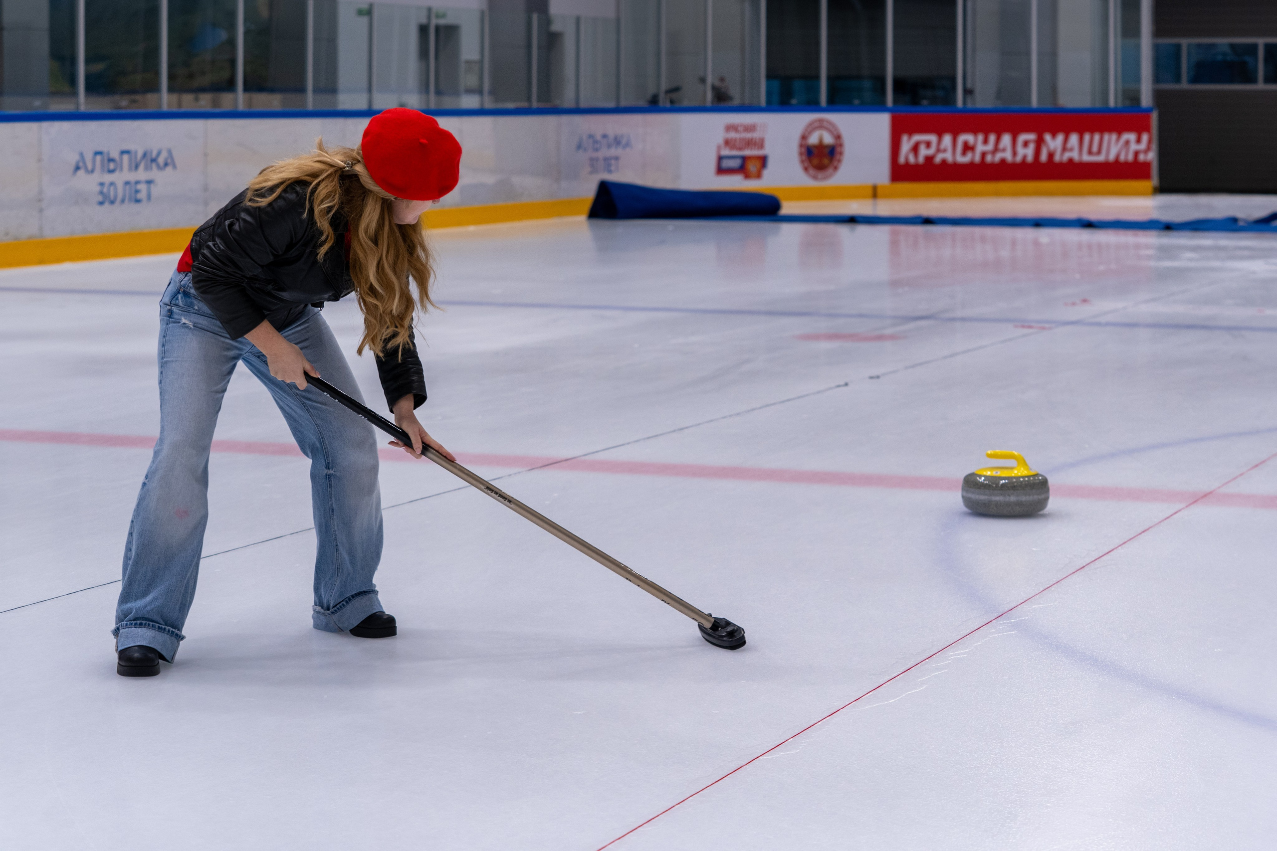 Керлинг для компании Р-Фарм. Репортажный фотограф в Красной Поляне и Сочи Павлюченко Екатерина