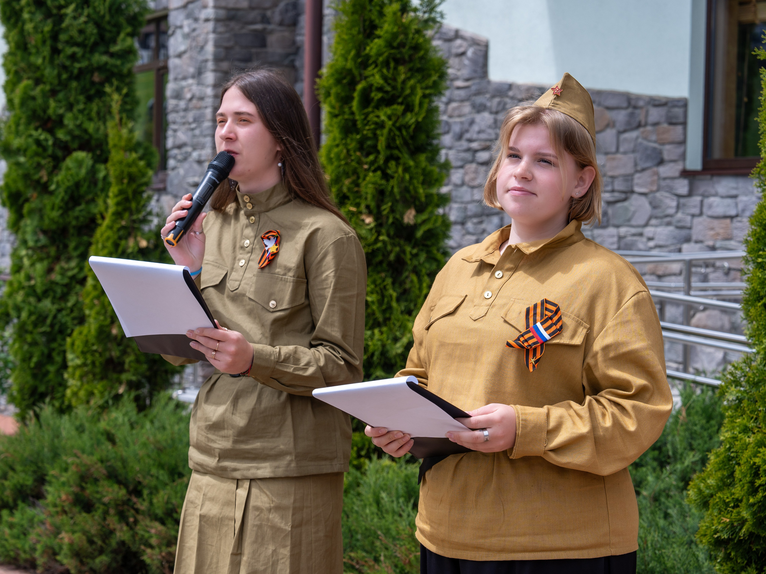 Шествие бессмертного полка 9 мая 2024 Rosa Springs. Репортажный фотограф в Красной Поляне и Сочи Павлюченко Екатерина