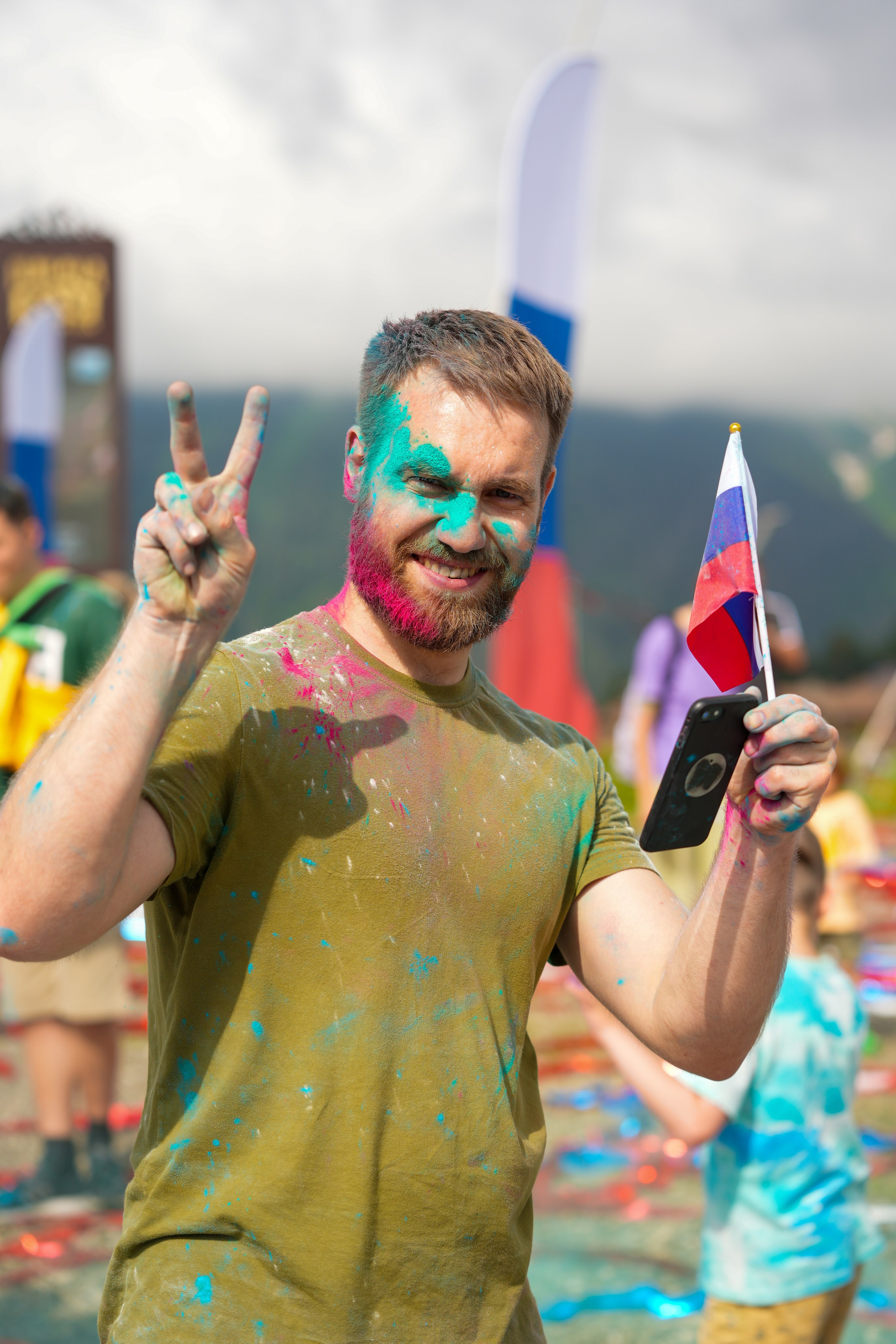 День России на курорте Газпром 2023. Репортажный фотограф в Красной Поляне и Сочи Павлюченко Екатерина