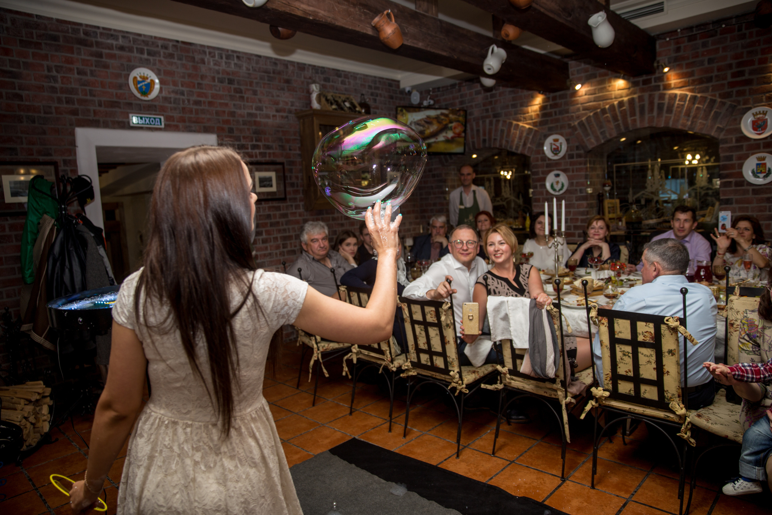 Юбилей Людмилы. Свадебный и студийный фотограф в Москве Андрей Сопрано