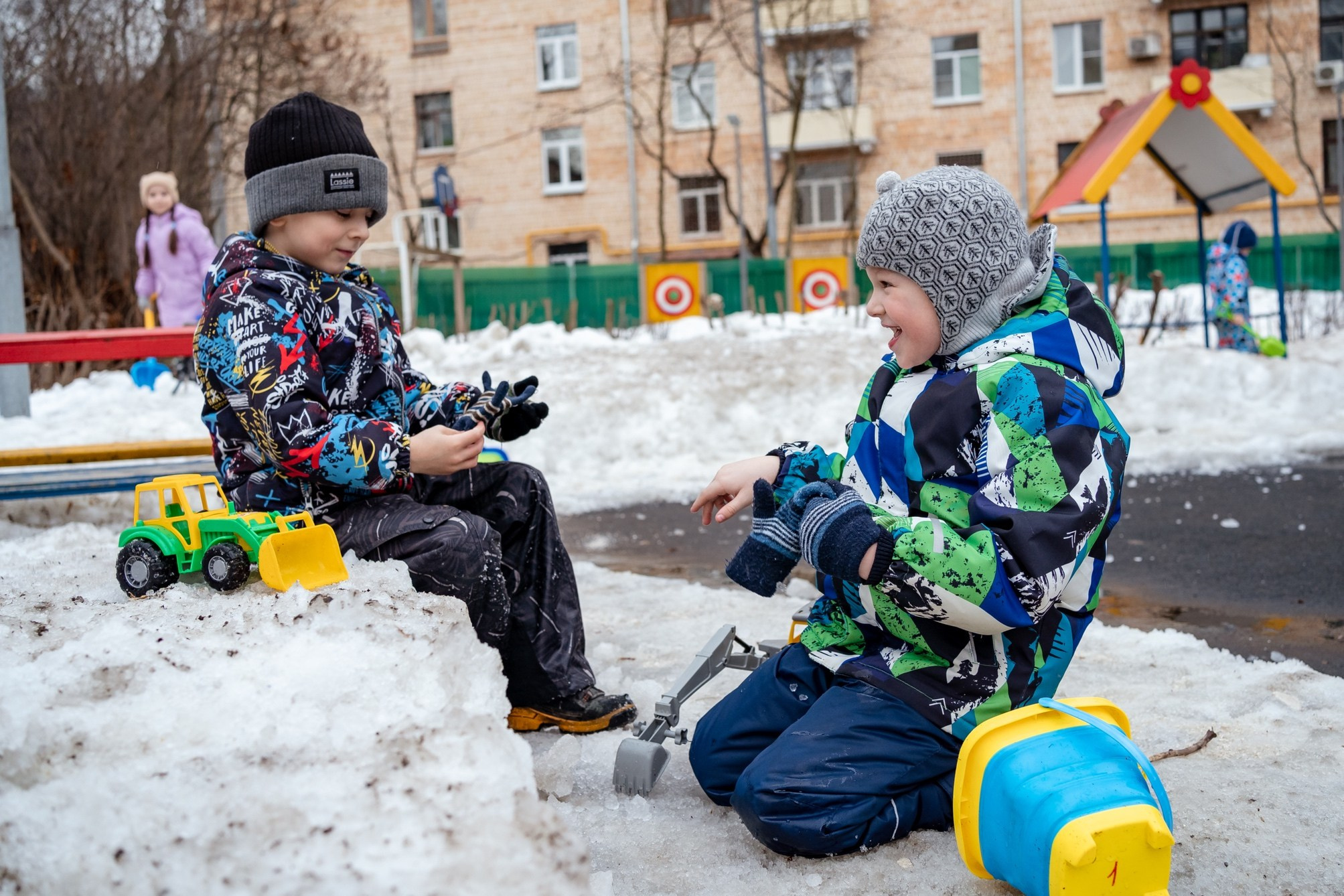 Детский садик. Семейный фотограф Варвара Сорока в городе Москве