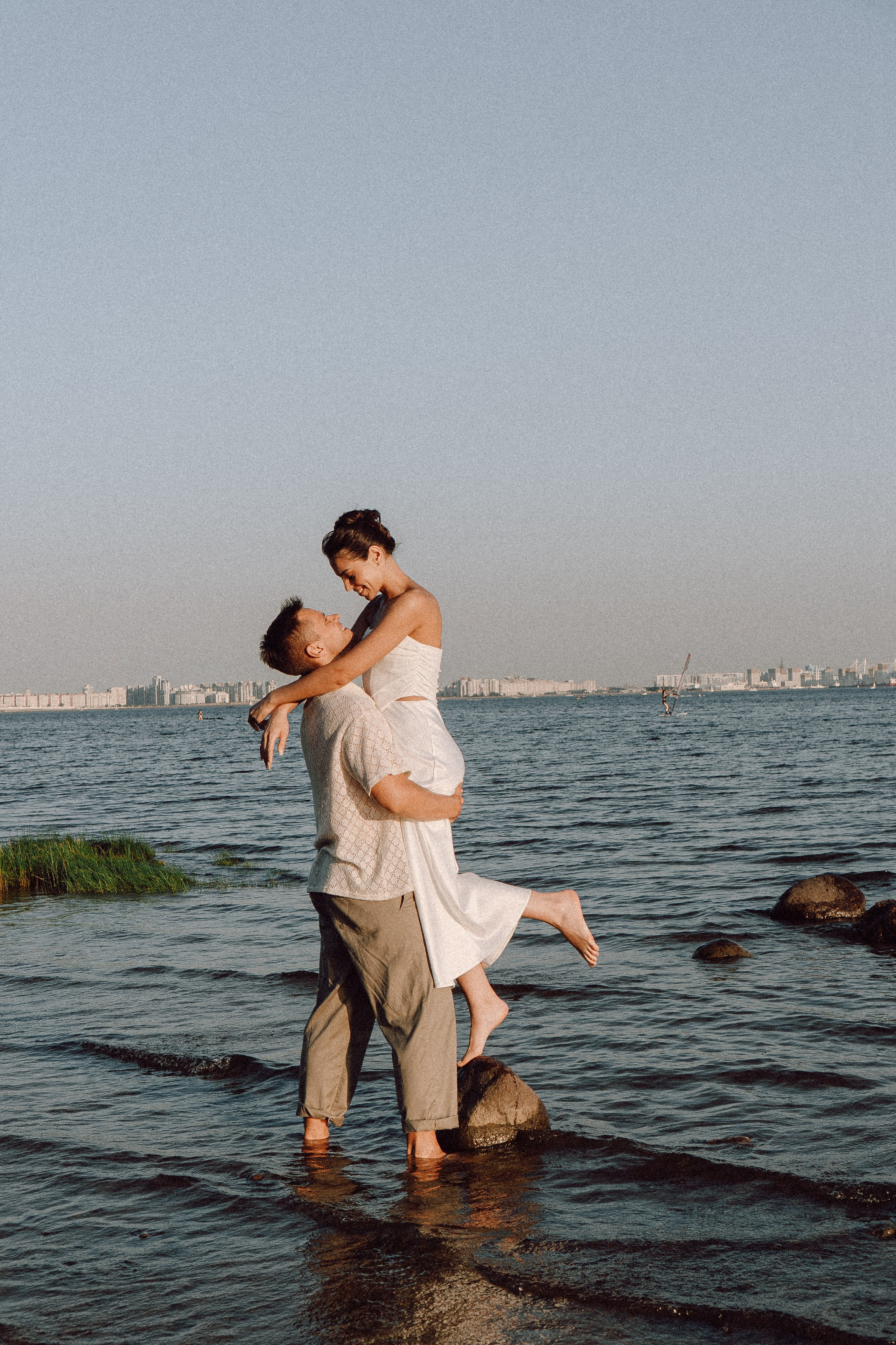 СВАДЕБНАЯ ФОТОСЕССИЯ ВЫЕЗДНОЙ ЦЕРЕМОНИИ (ФИНСКИЙ ЗАЛИВ). Профессиональный фотограф, Санкт-Петербург — Виктория Богомолова