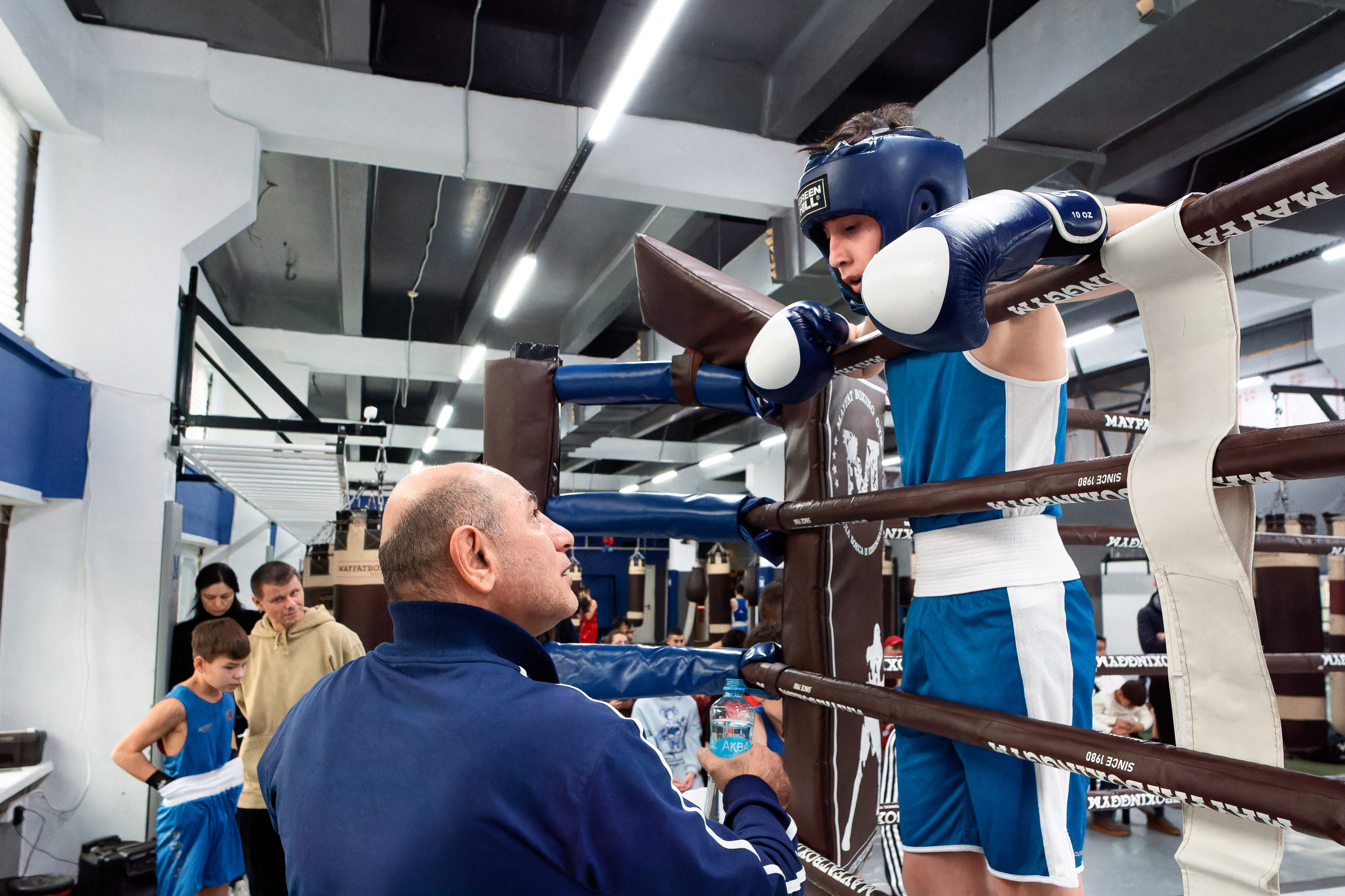 «Открытый ринг» в школе бокса Сергея Майфата. Зеленоград, 12.11.2023 г. Фотограф Никифоров-Гордеев Сергей. Москва и МО