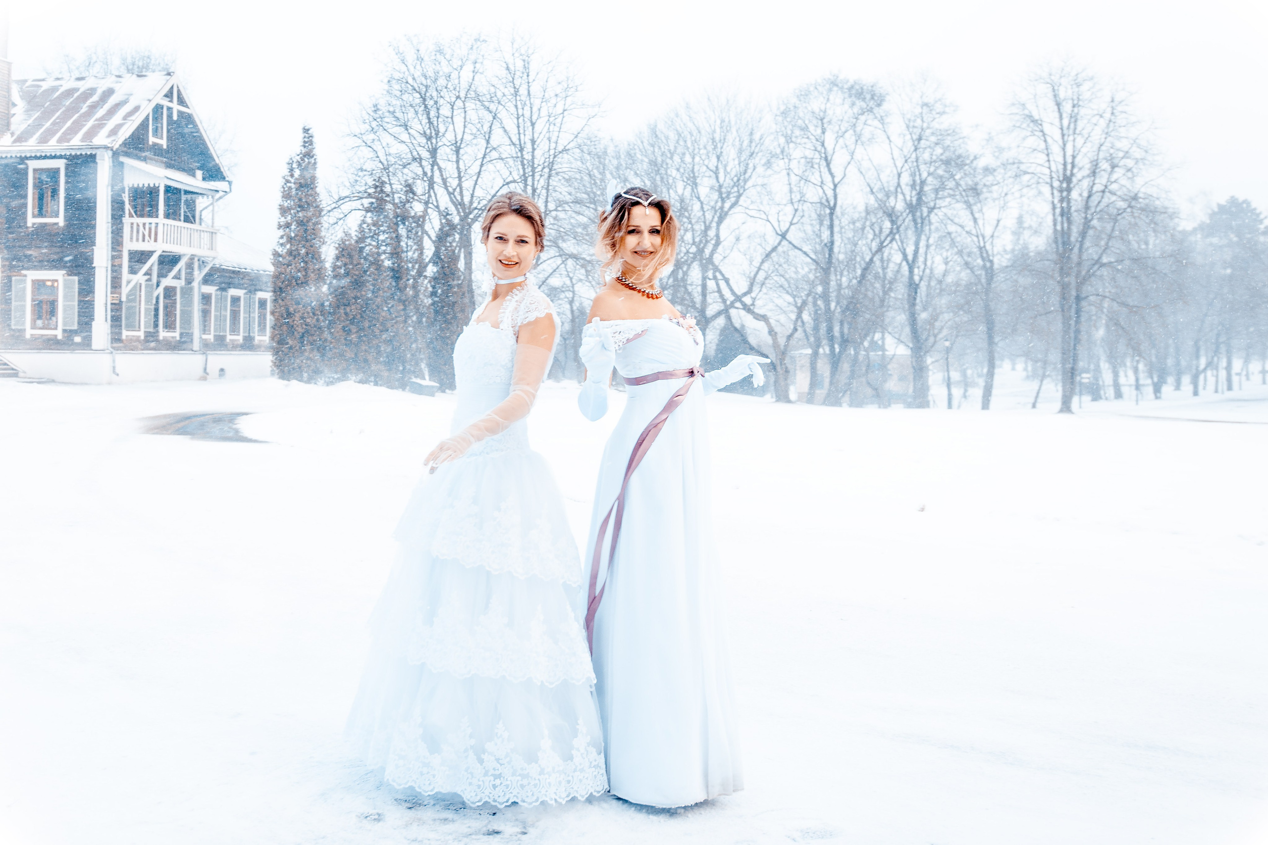 Фотосессия в&nbsp;Лошицкой усадьбе перед балом