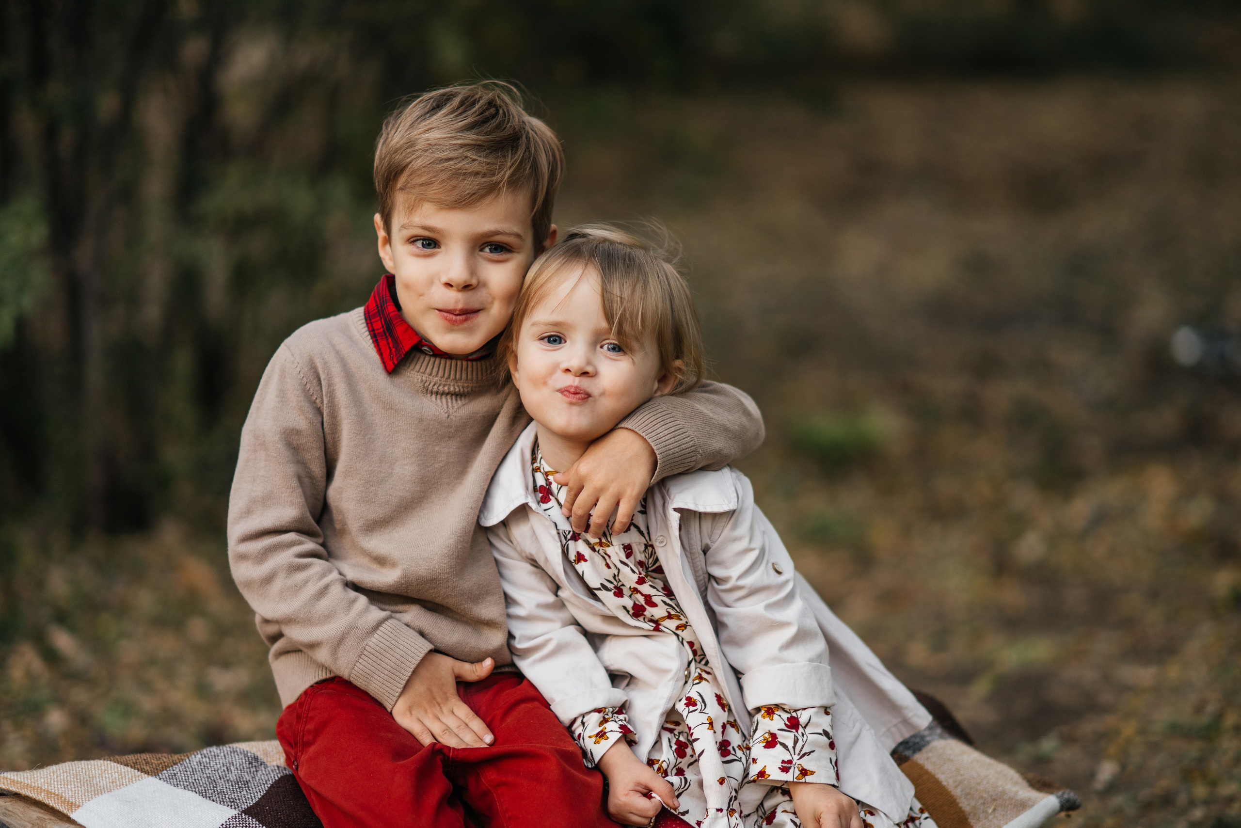 Осенняя прогулка семьи. Свадебный и семейный фотограф Надежда Соловьева