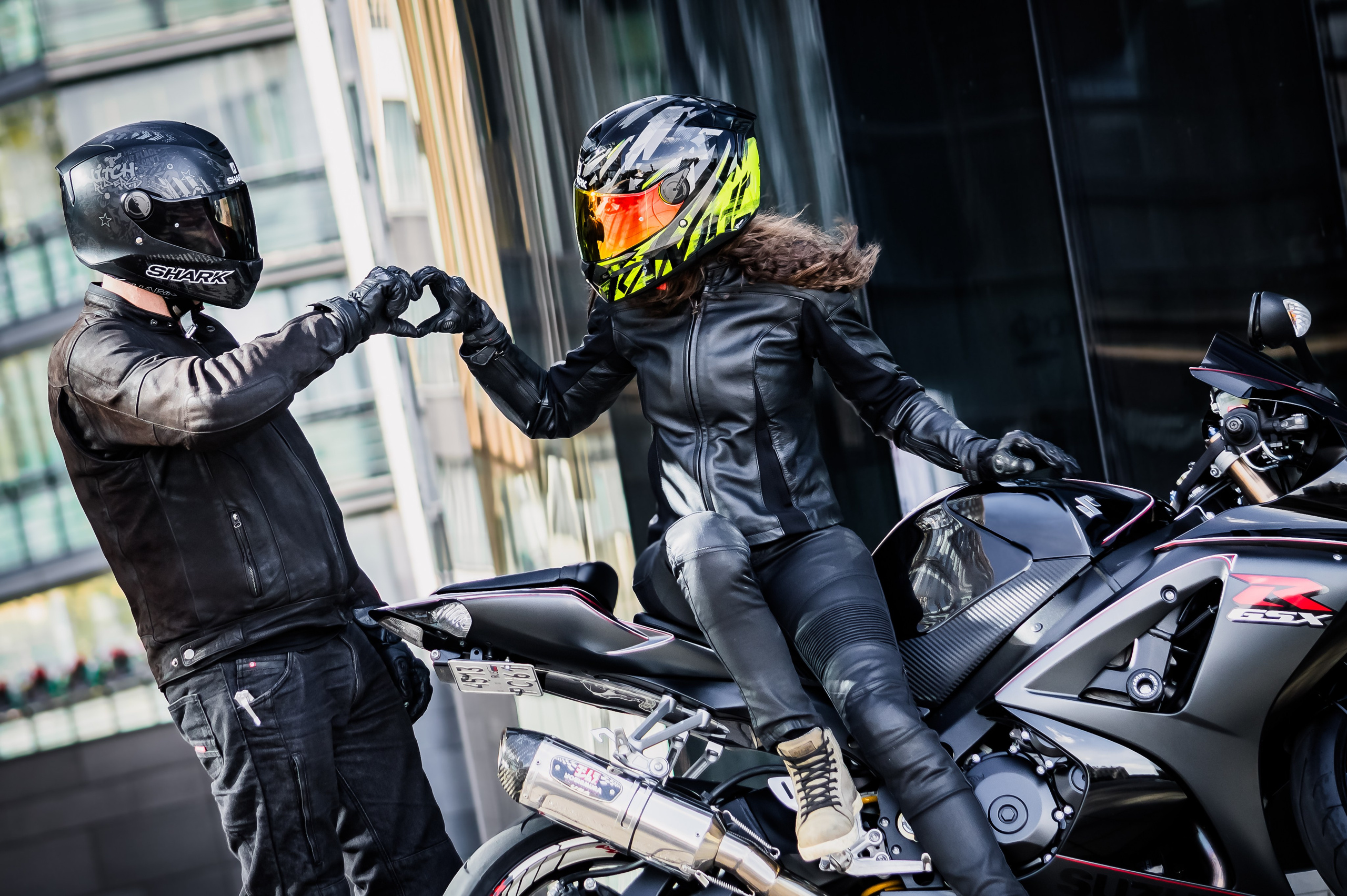 Кира и Кирилл — Suzuki GSX-R1000. Мотофотограф в Санкт-Петербурге Мария Скурская