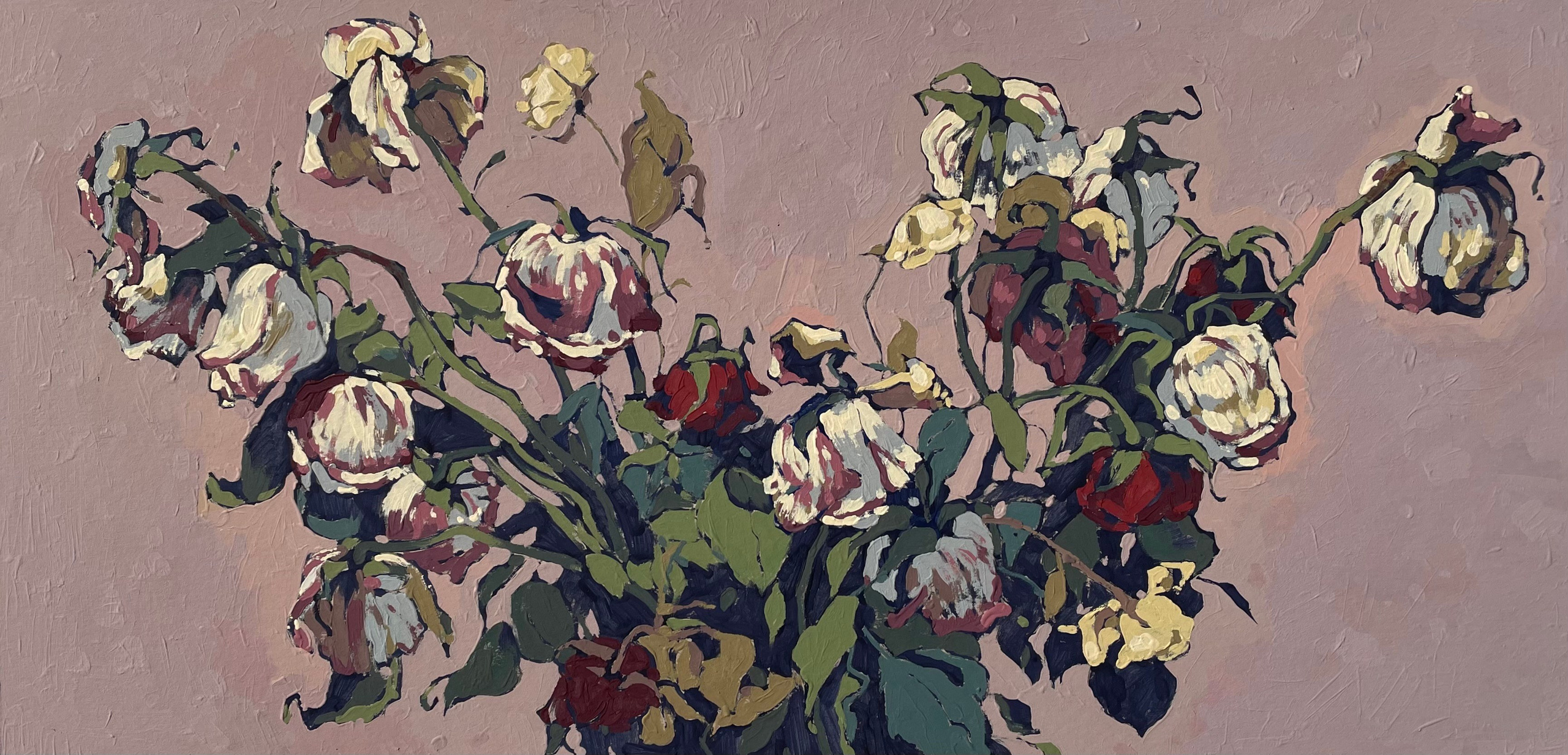 Цветы и натюрморты. Художница Лиза Владимирова