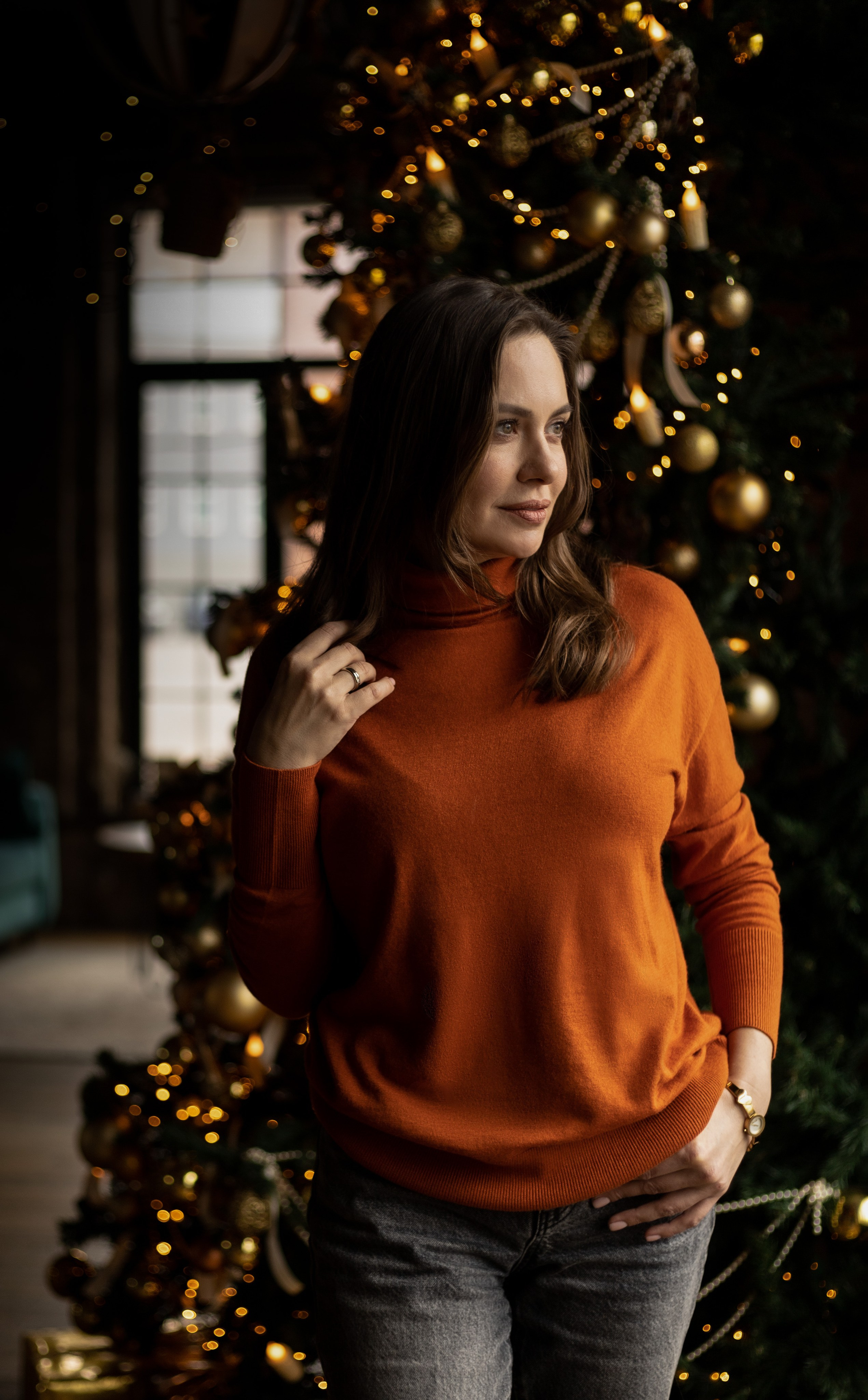 Новый год (естественный свет). Будуарный фотограф Савченко Дарья (Москва)