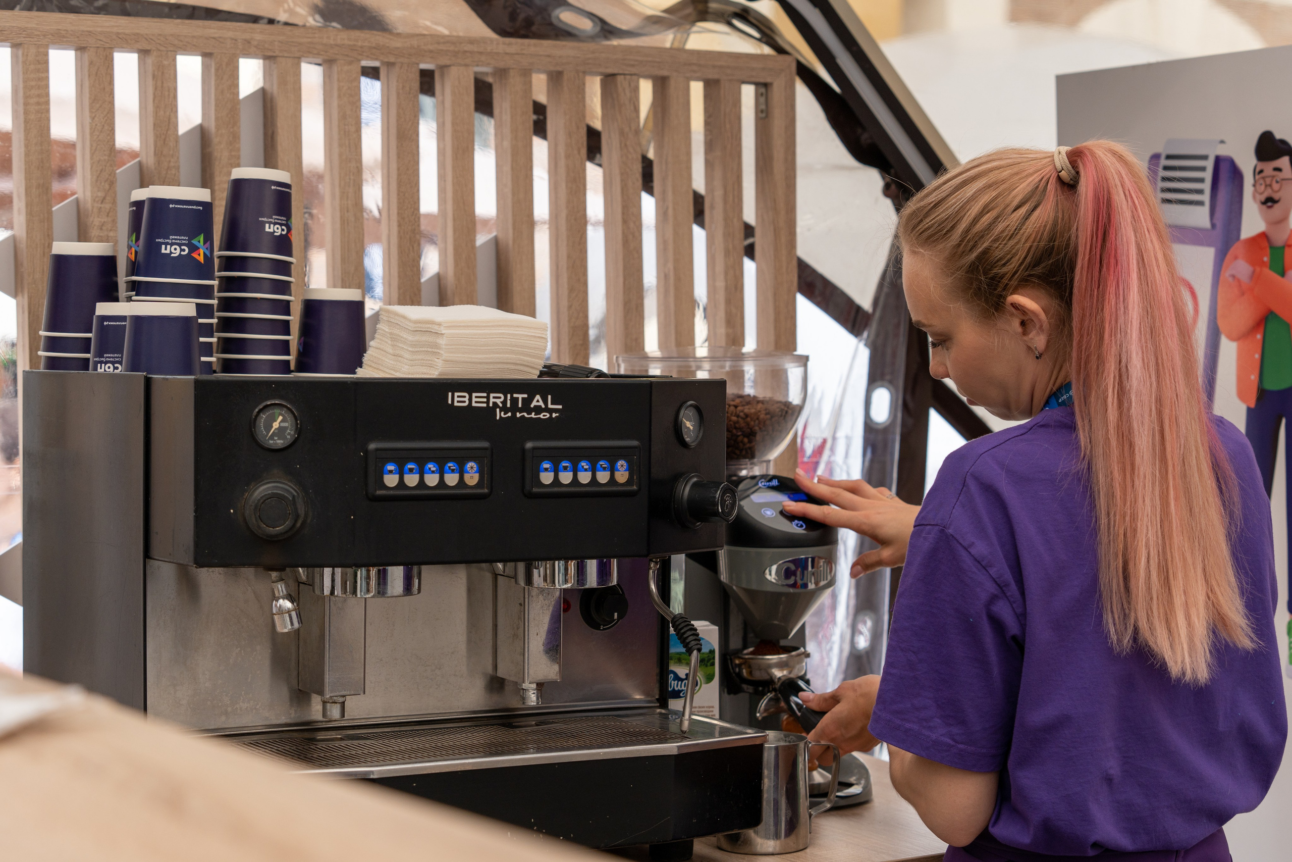 Фотоотчет партнерской интеграции СБП на Gastreet 2023. Репортажный фотограф в Красной Поляне и Сочи Павлюченко Екатерина