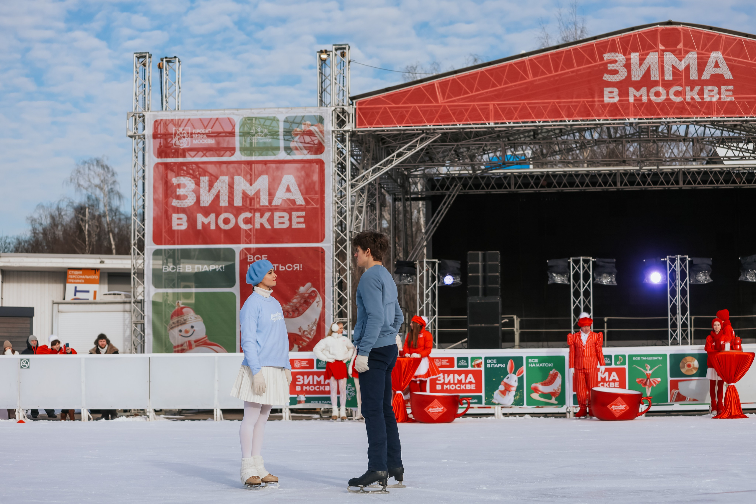Ледовое шоу Сокольники Московское Чаепитие. Фотограф и видеограф Анна Домашенко