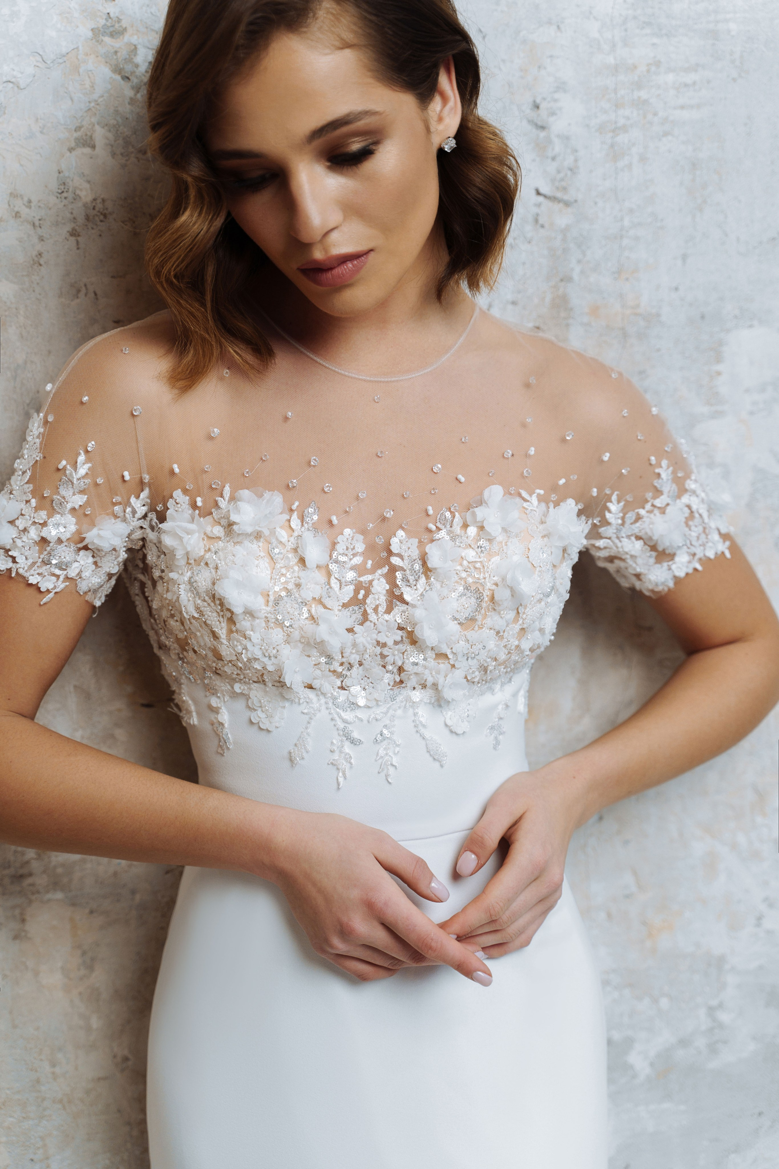 Съемка свадебного каталога бренда BERTINA DESIGN с Кристиной. Свадебный и портретный фотограф Клипа Максим