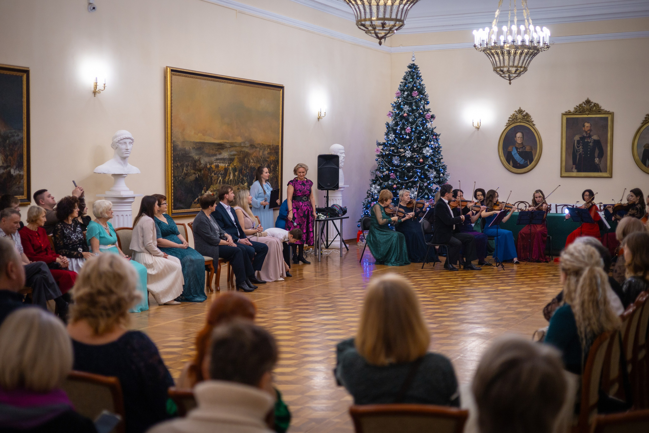 Новогодний бал в музее А. П. Чехова. Фотограф Наталья Матвеева