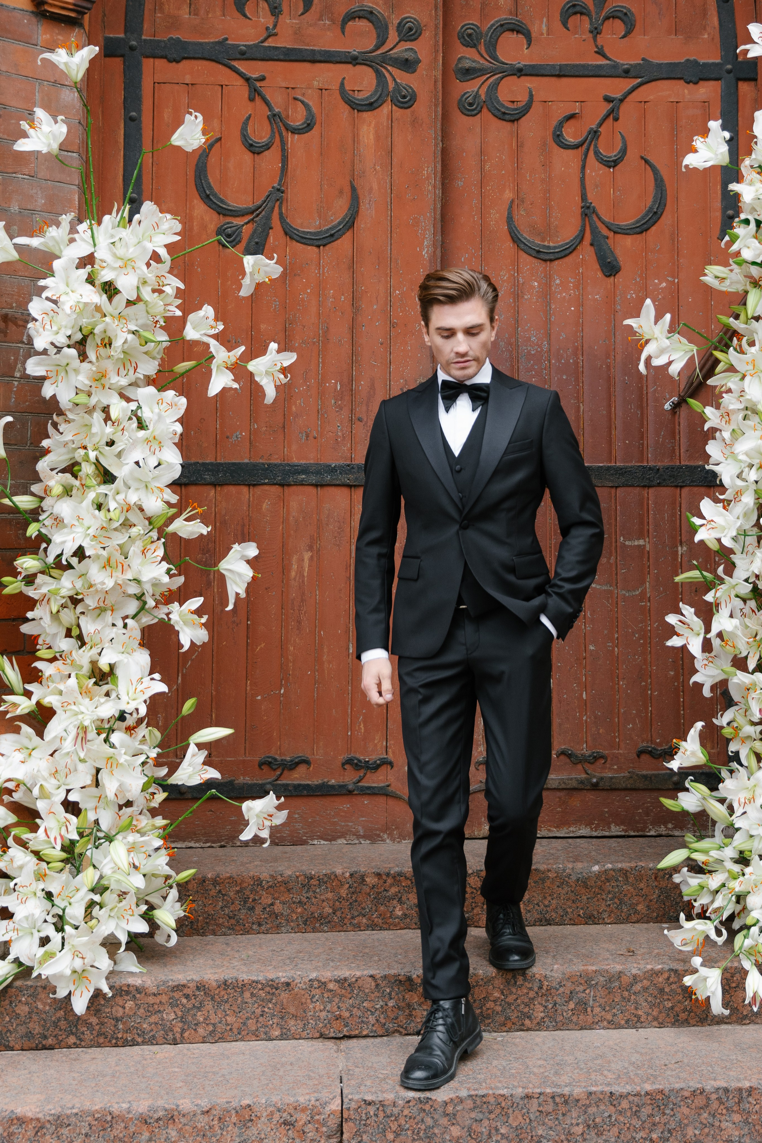 Съёмка в католической церкви. Свадебный фотограф Полина Панина