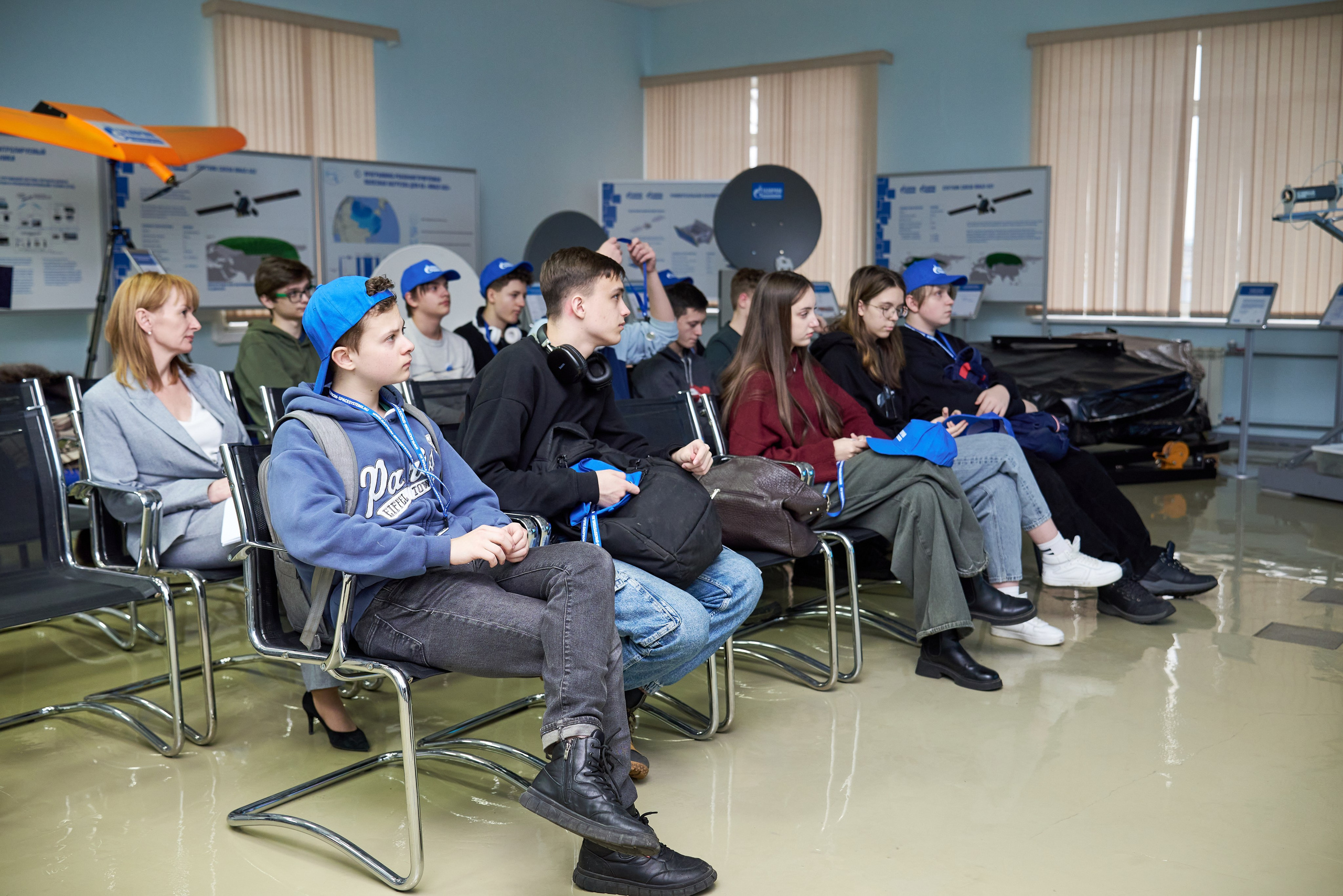 Экскурсия в «Газпром Космические системы». Фотограф Щёлково