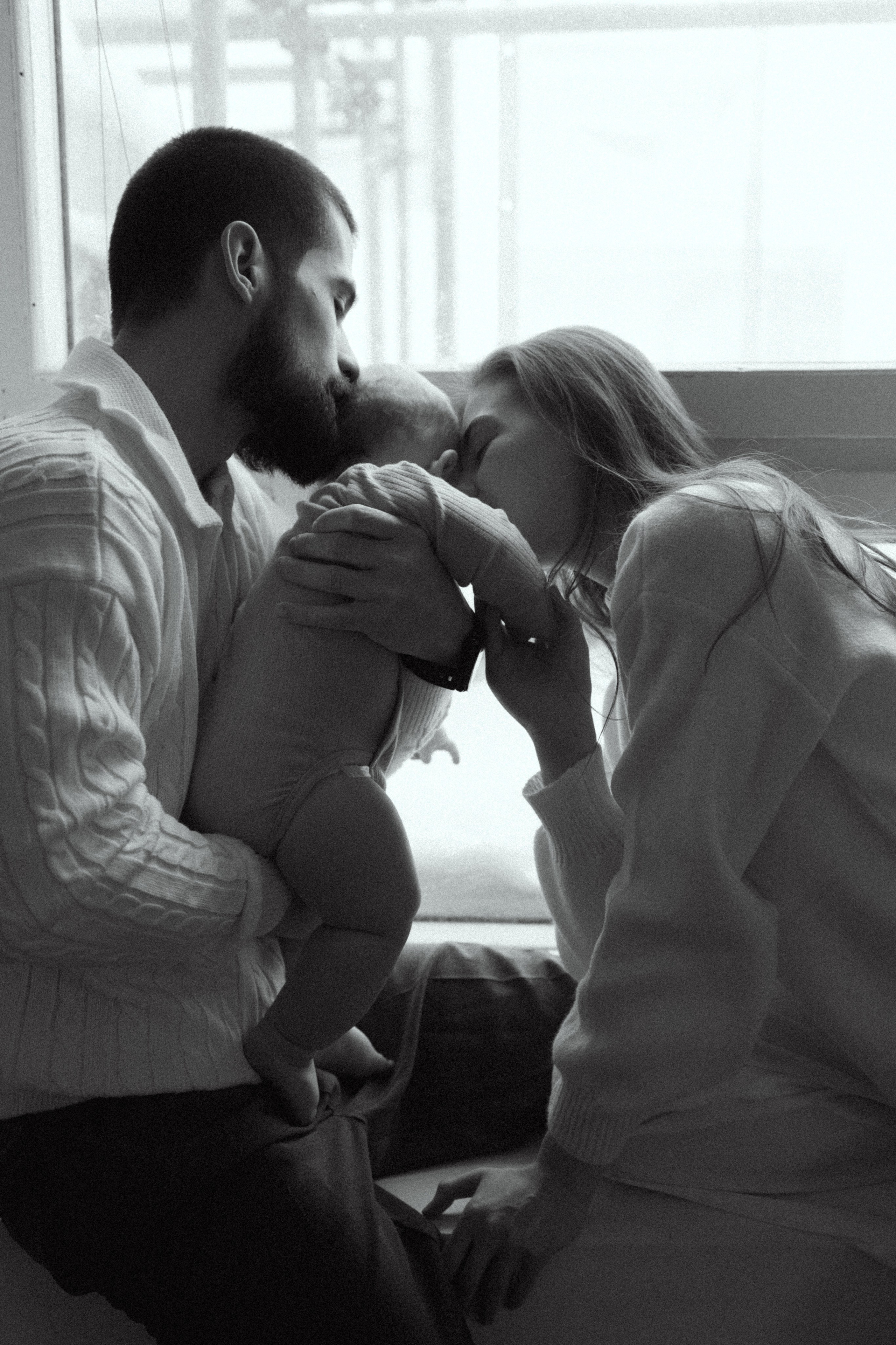 Семейная фотосессия в студии. Семейный фотограф Москва Юлиана Фетисова