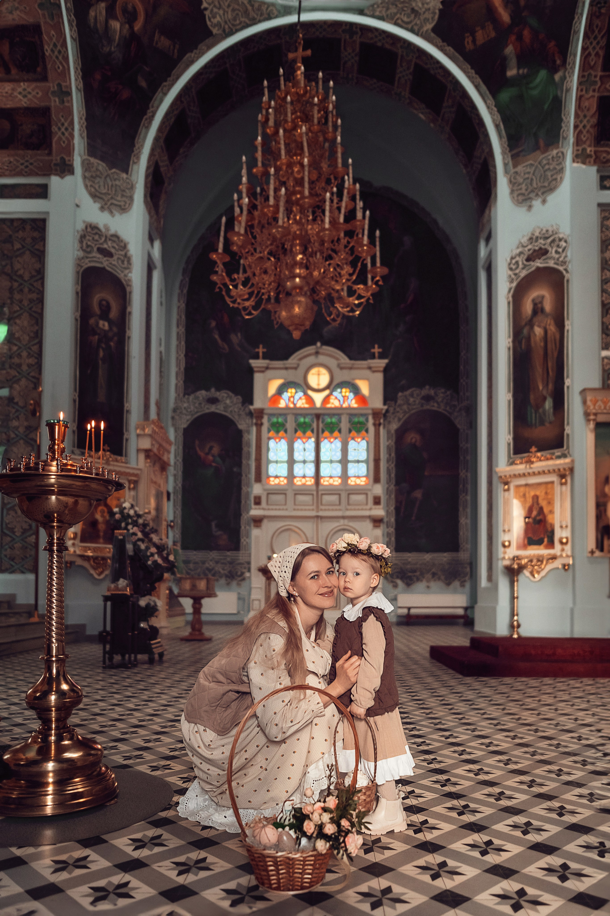 Пасхальная съёмка в Духосошественском соборе. Главная