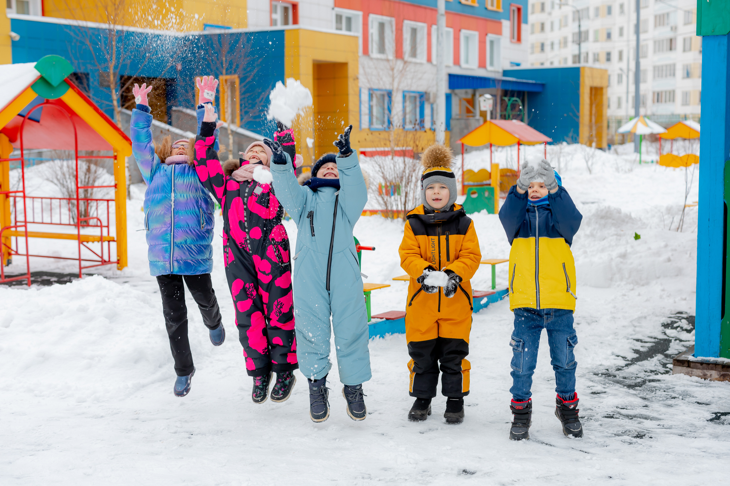 Прогулка зимняя детский сад. Выпускные альбомы Чехов