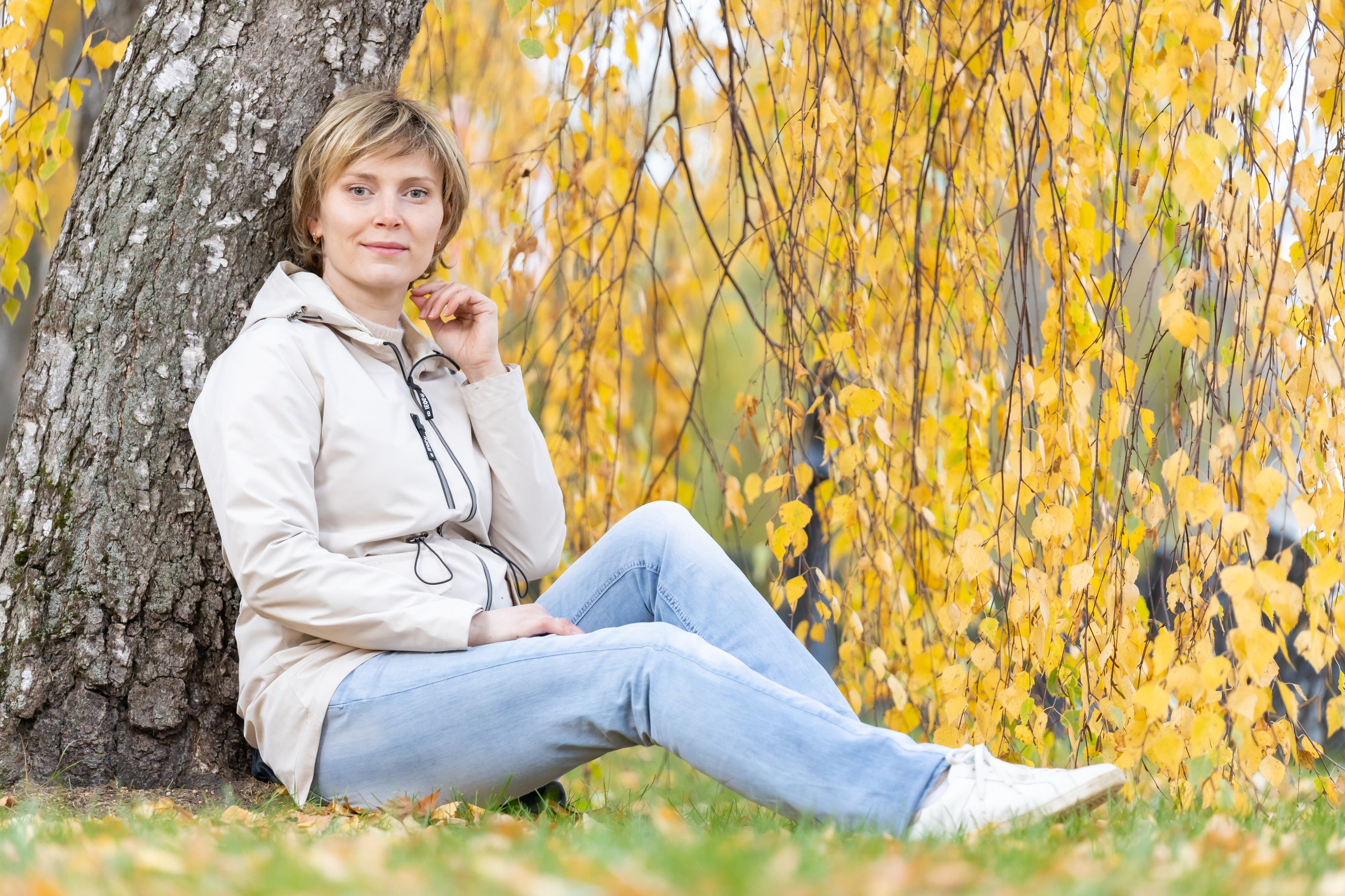 Золотая осень, фотосессия за 10 минут вечером. «Золотой час». Фотограф в Туле Крупский АнДРей. Фотостудия «КАДР71» в Туле