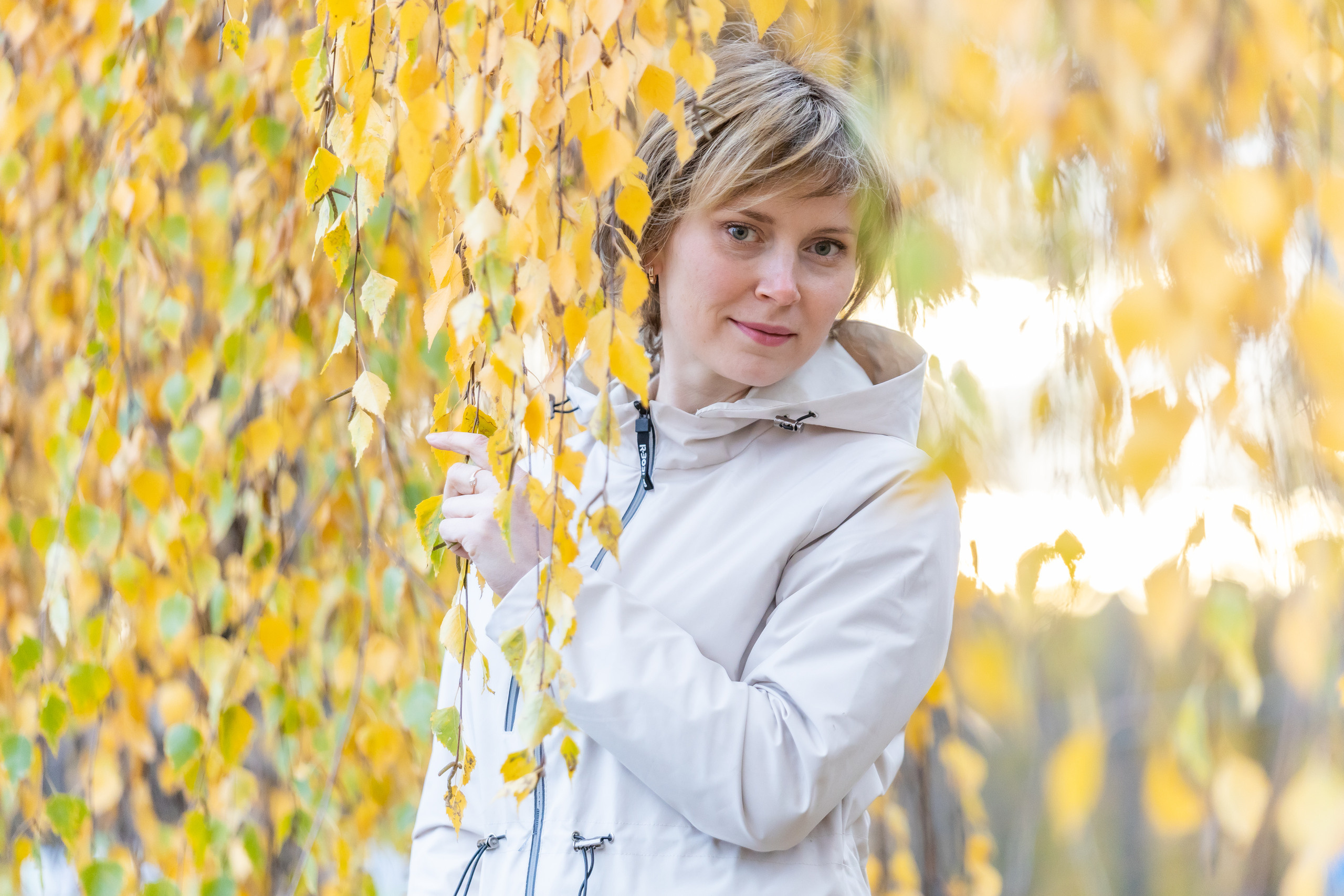 Золотая осень, фотосессия за 10 минут вечером. «Золотой час». Фотограф в Туле Крупский АнДРей. Фотостудия «КАДР71» в Туле