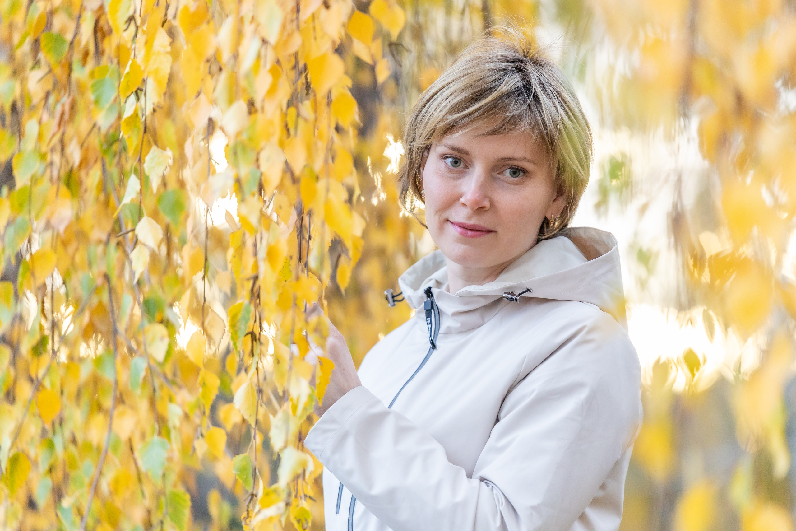 Золотая осень, фотосессия за 10 минут вечером. «Золотой час». Фотограф в Туле Крупский АнДРей. Фотостудия «КАДР71» в Туле