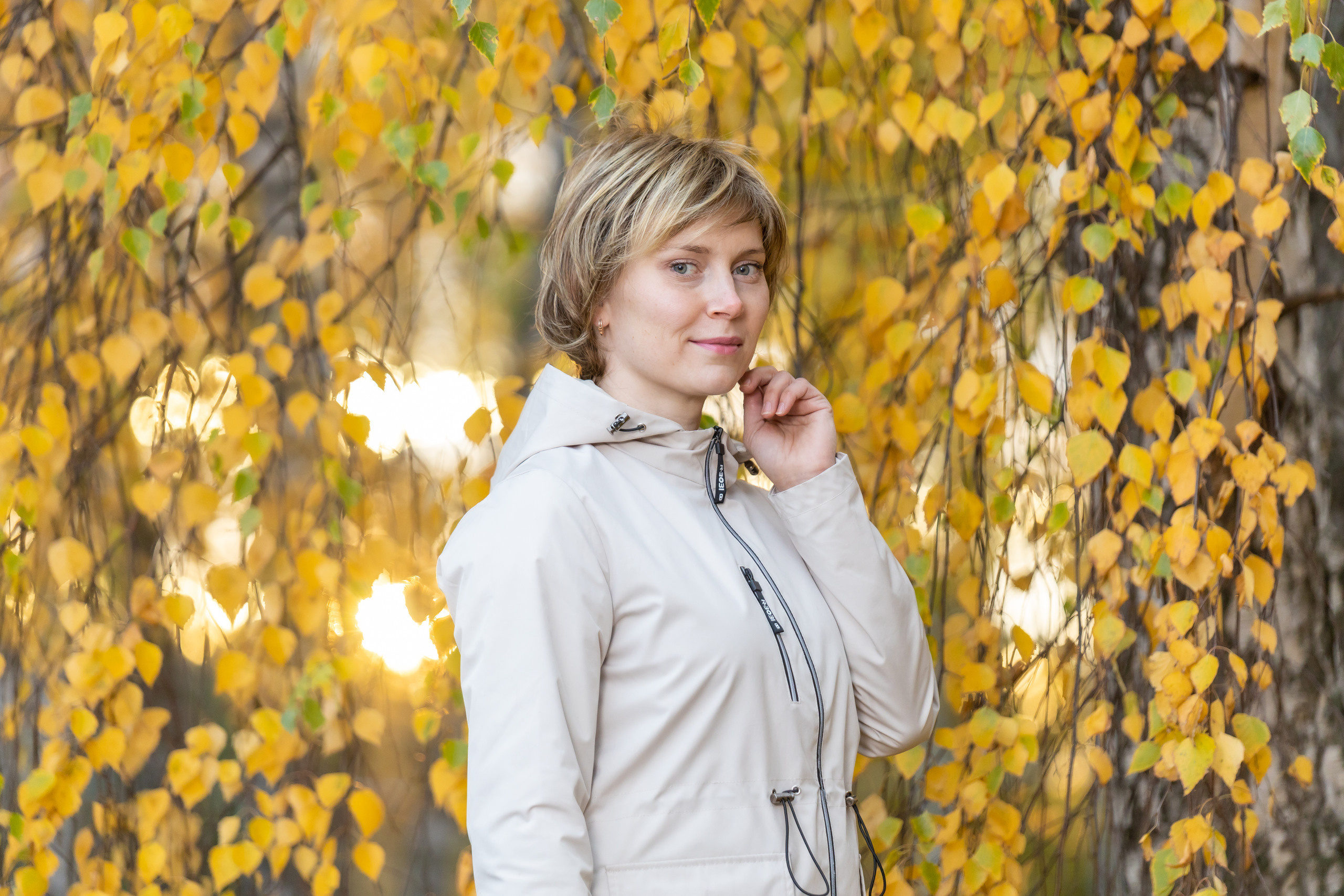 Золотая осень, фотосессия за 10 минут вечером. «Золотой час». Фотограф в Туле Крупский АнДРей. Фотостудия «КАДР71» в Туле