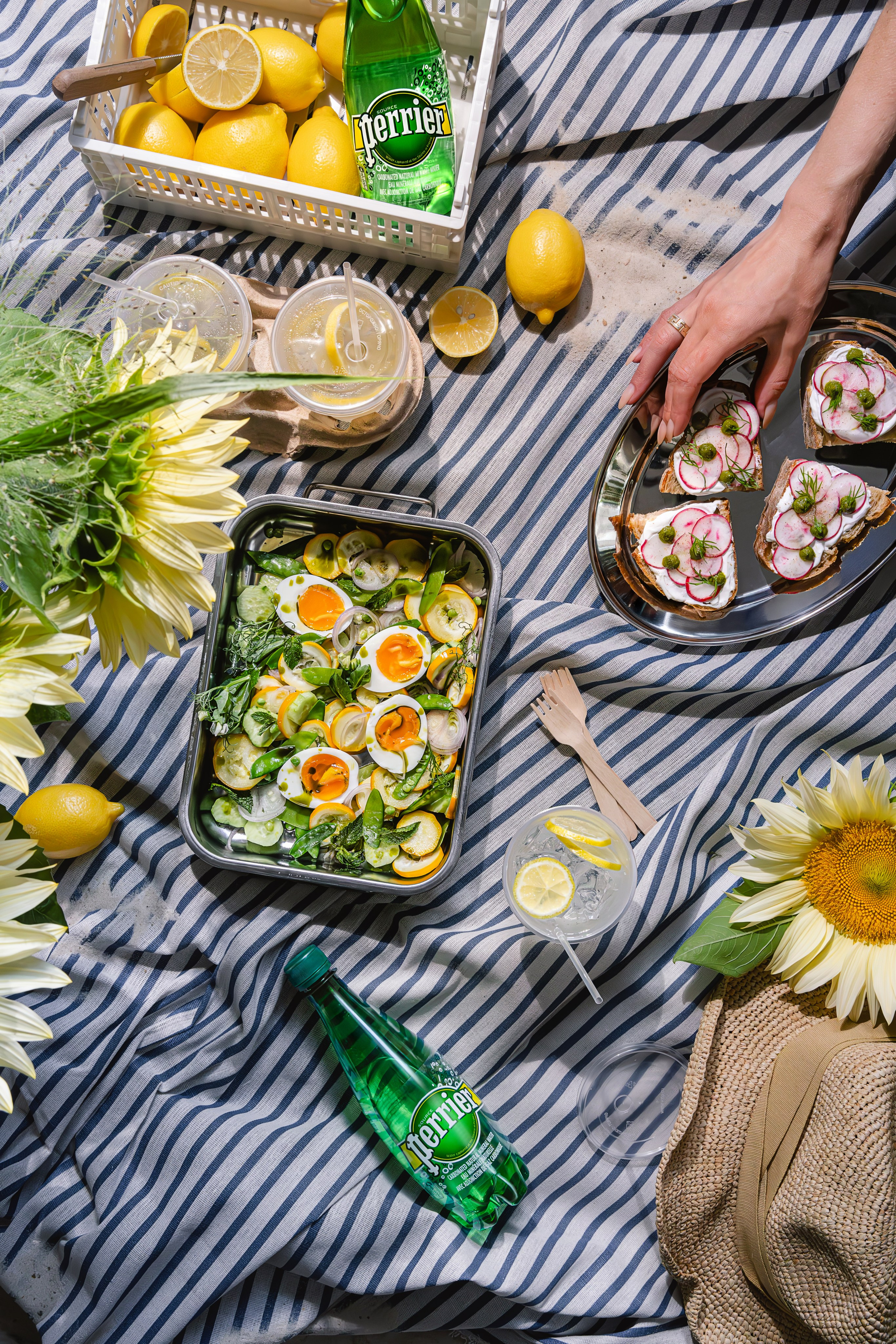 Lemon Picnic. Foodie Stories (гастрономические истории) рекламная фуд-фотосъёмка, Москва