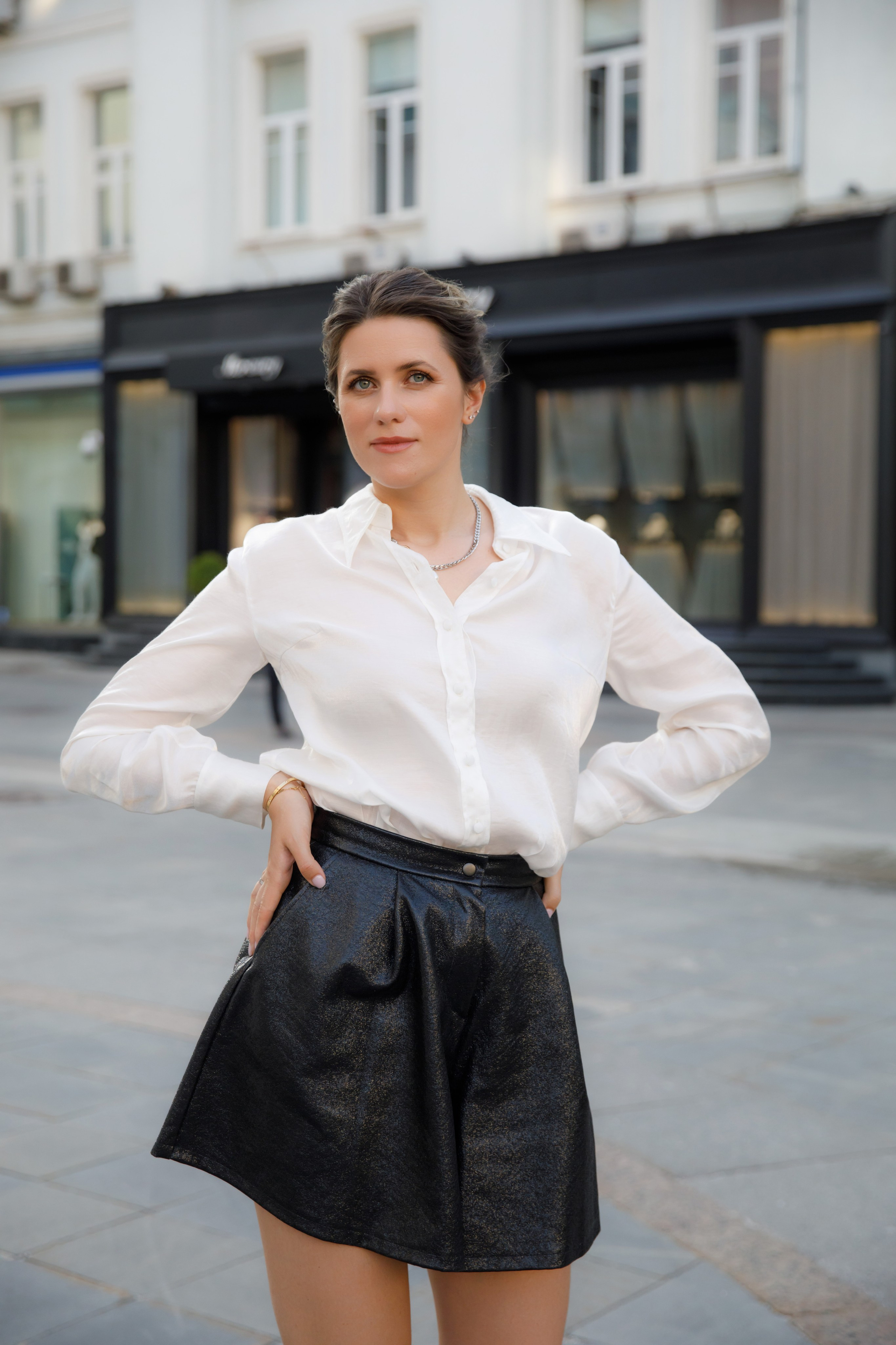 Фотопрогулка в центре Москвы с Анной. Портретный и семейный фотограф Юлия Герман