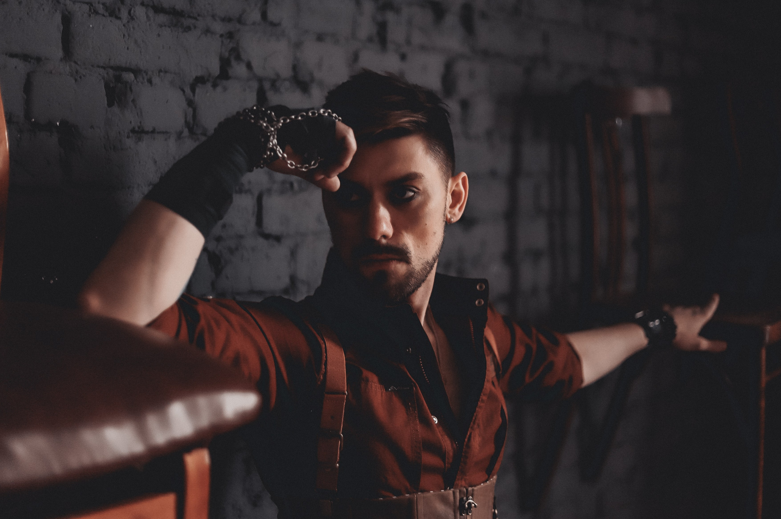 Фотопроект - Steam punks (проект с мужским корсетом). Семейный и женский фотограф Кемерово Мария Степ