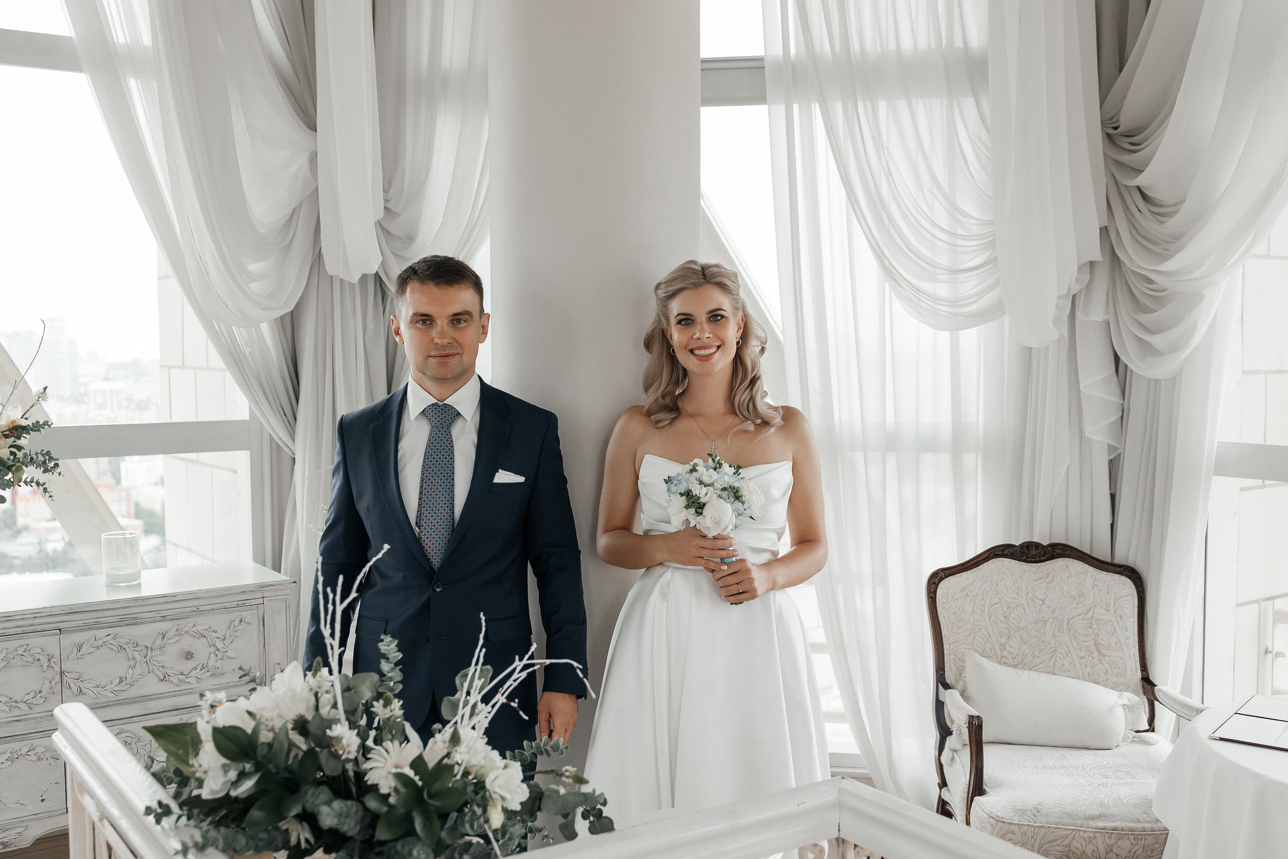 Свадебная фотосессия в гостинице Украина отеле Radisson Collection