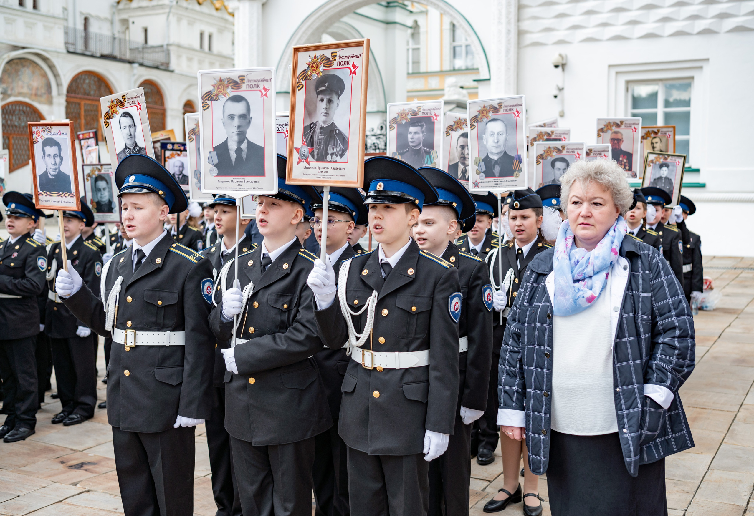 Фотосессия Присяги кадетов «Школа 1231 им. В. Д. Поленова». Детский и семейный фотограф г. Москва Оксана Катаджи